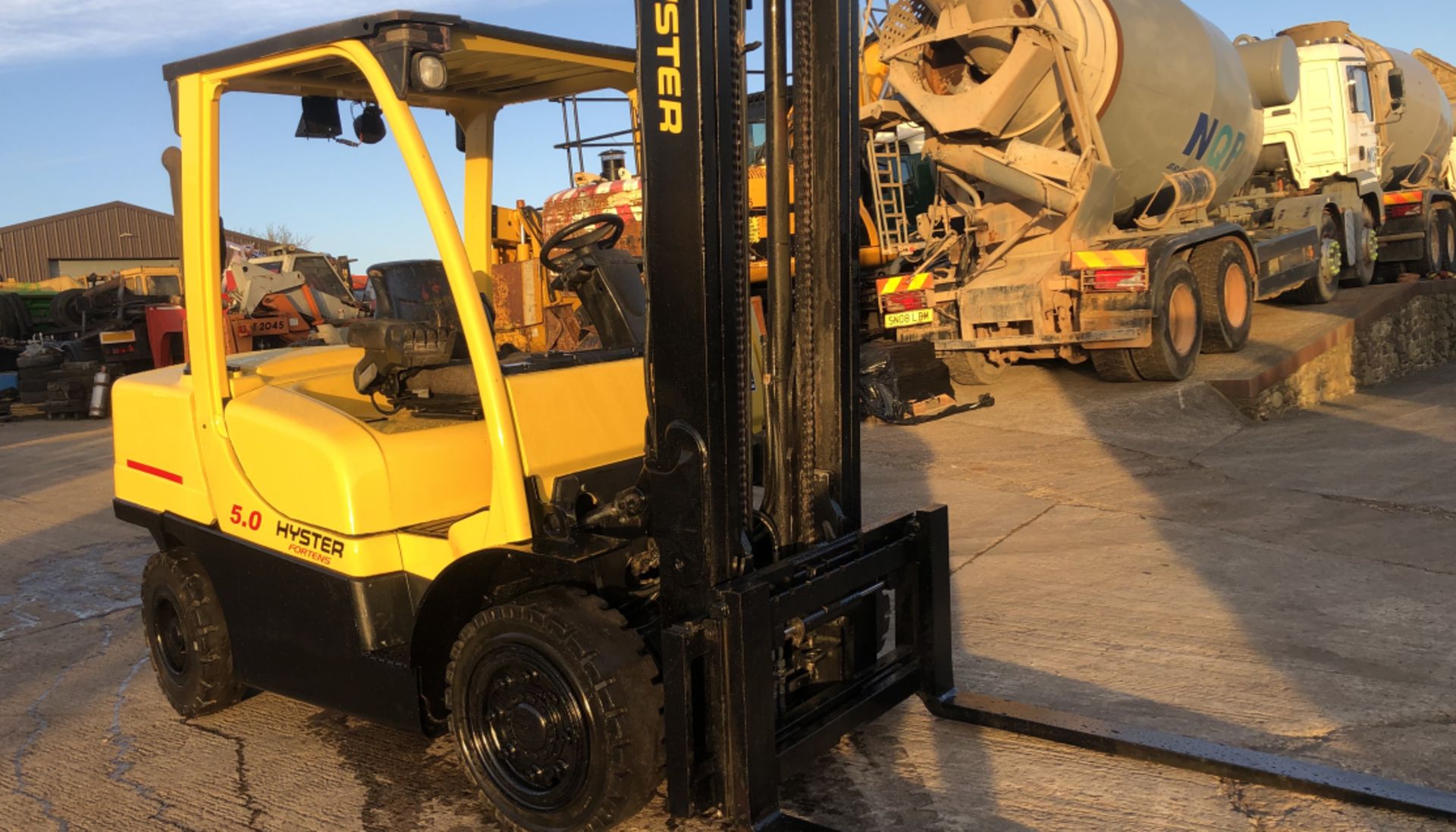 HYSTER H5.0 FT FORTEN 5 TON DIESEL FORKLIFT - Image 7 of 11