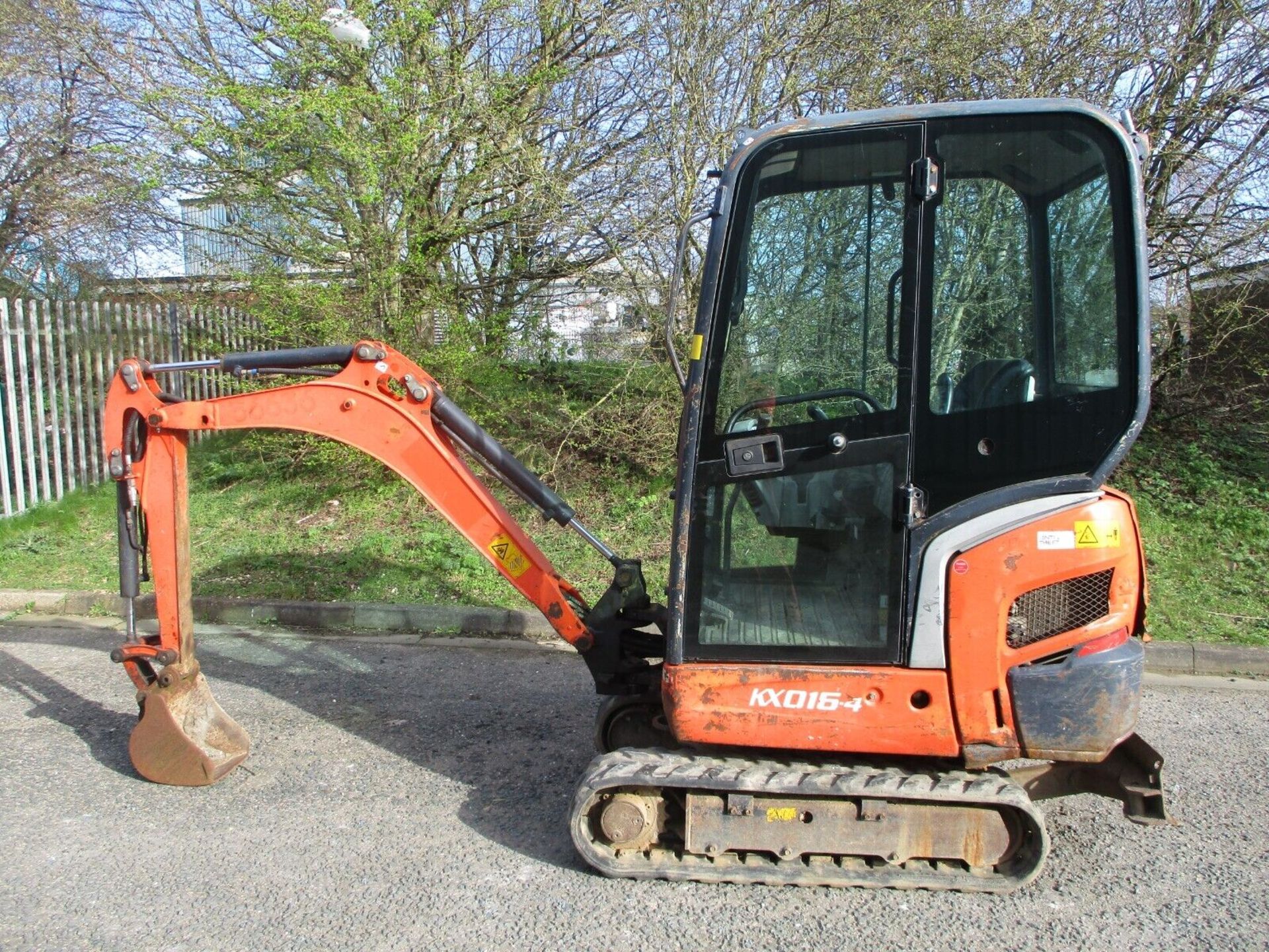 YEAR 2012 KUBOTA KX016-4 EXCAVATOR - Image 13 of 13