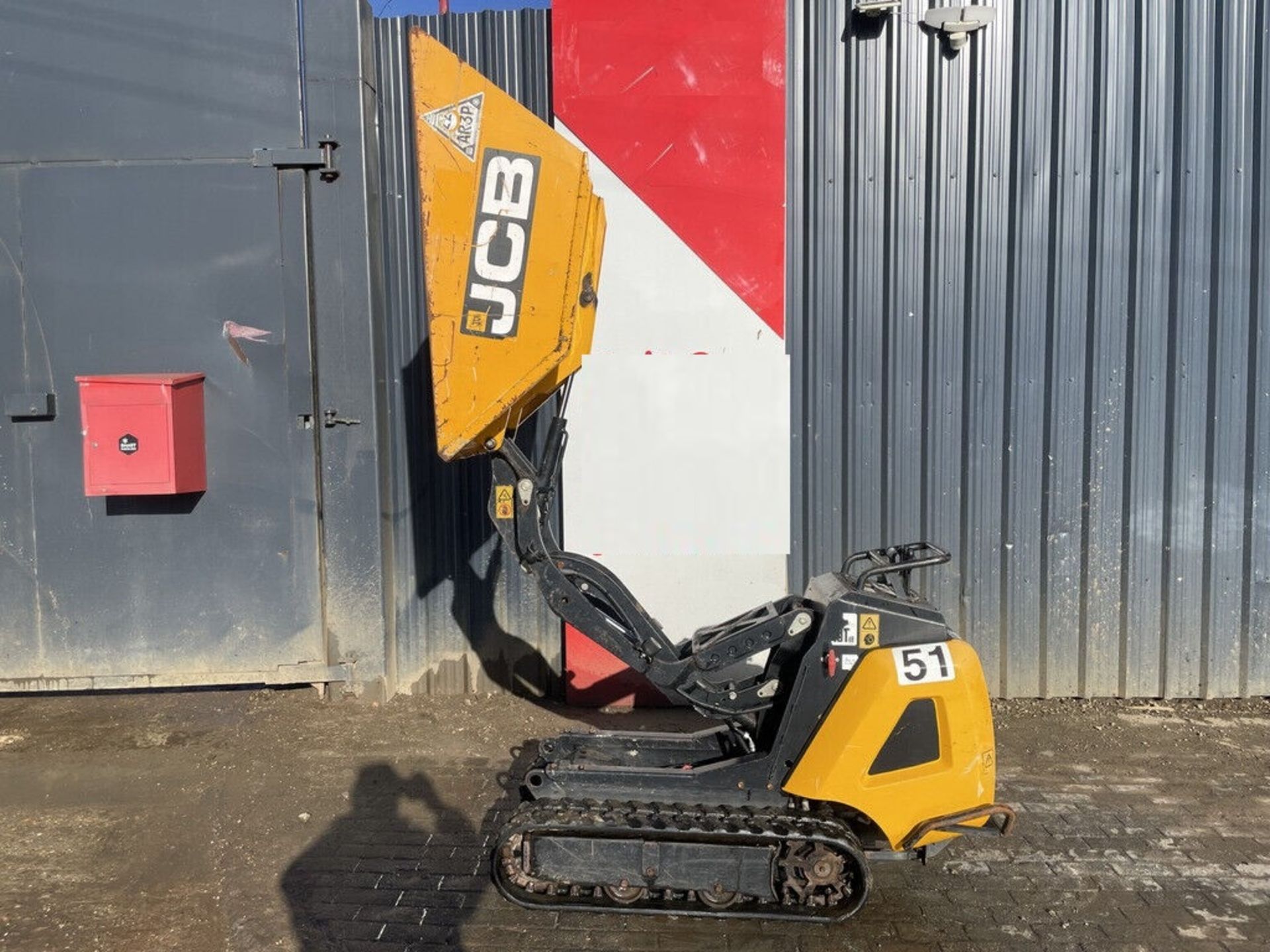 JCB DUMPSTER HTD5 TRACKED MINI DUMPER - Image 4 of 9