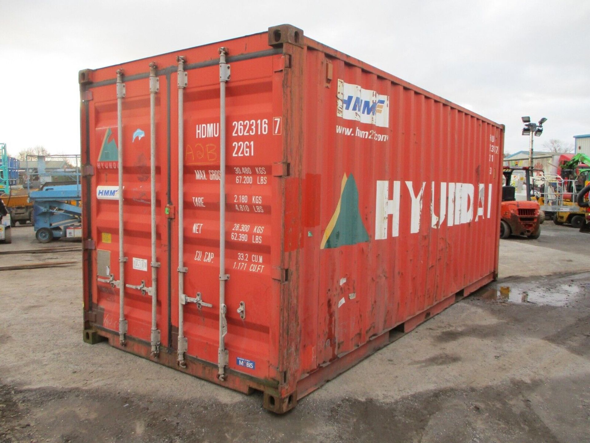 20 FEET LONG X 8 FEET WIDE SHIPPING CONTAINER - Image 5 of 13