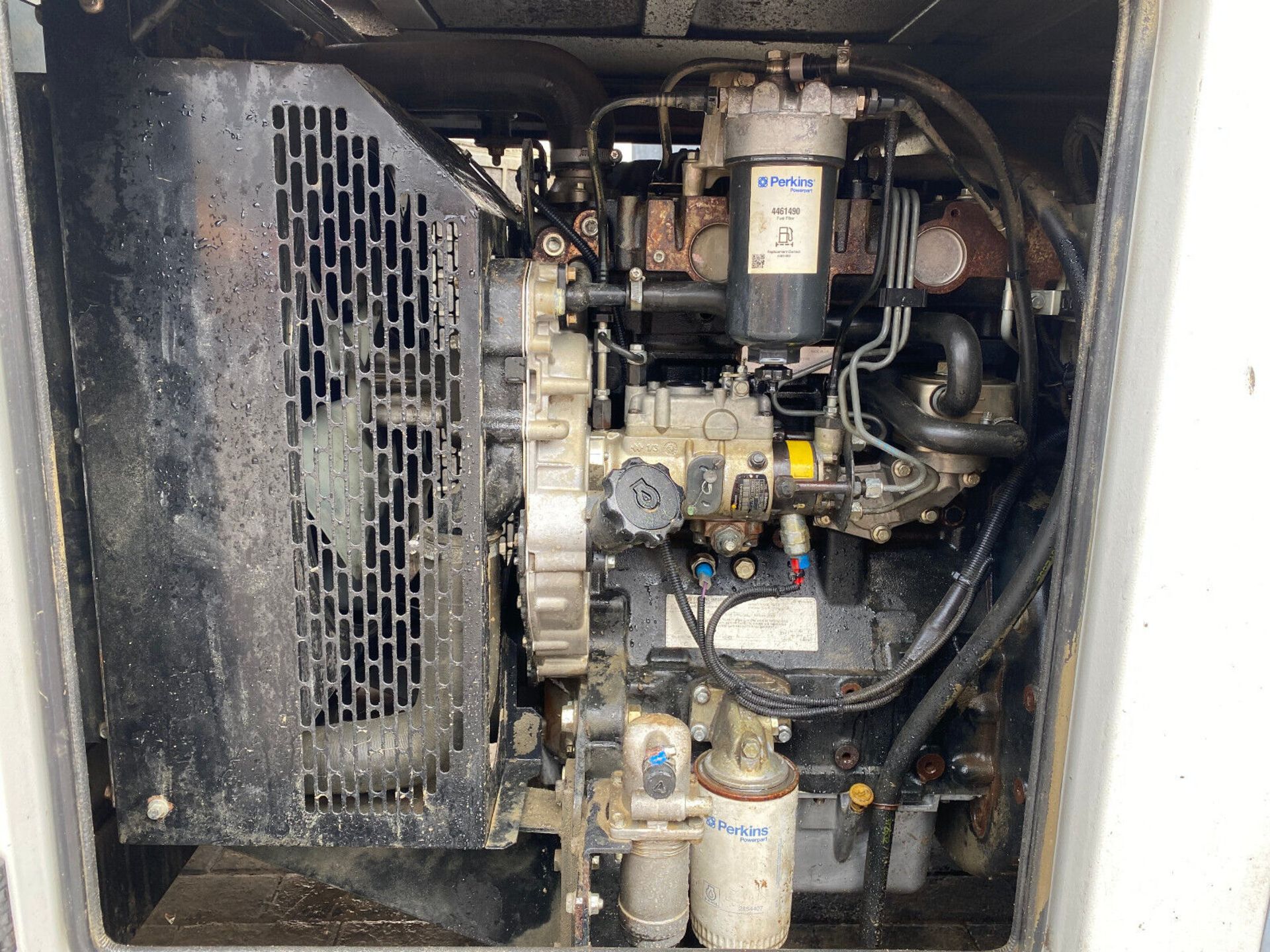 QUIET VIGOR: 2014 PERKINS ACOUSTIC 80KVA GENERATOR - Image 10 of 11