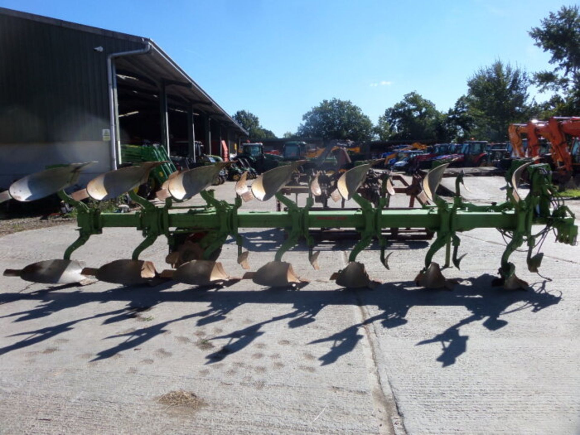 DOWDESWELL DP140 MA 7 FURROW REVERSIBLE PLOUGH, 6 + 1 - Image 12 of 13