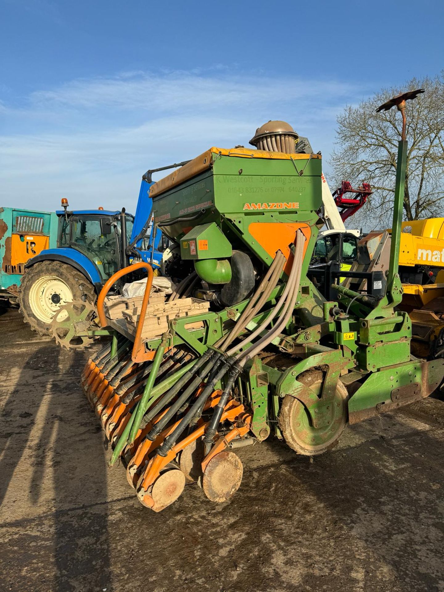 AMAZONE AD303 POWER HARROW DRILL COMBINATION - Image 2 of 5