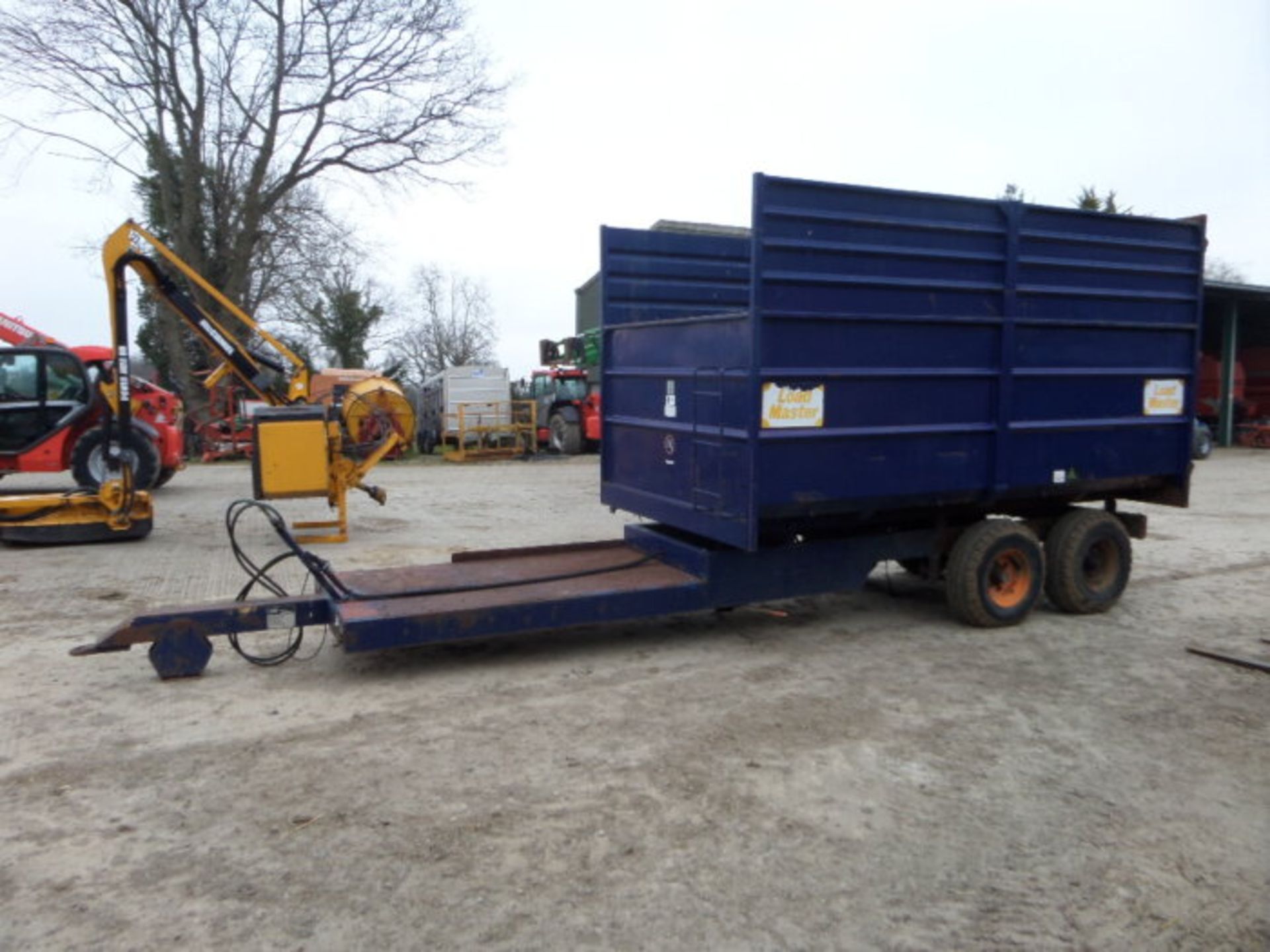 FOSTER 8 TONNE LOAD MASTER TIPPING TRAILER - Image 2 of 6