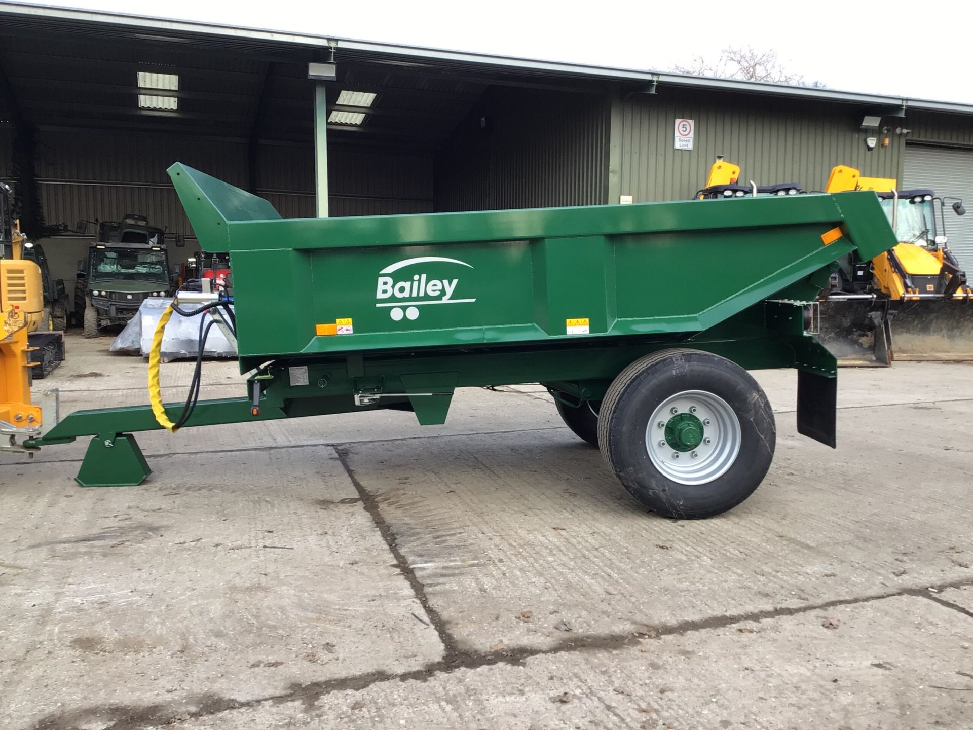 BAILEY 6 TONNE DUMP TRAILER - Image 5 of 8