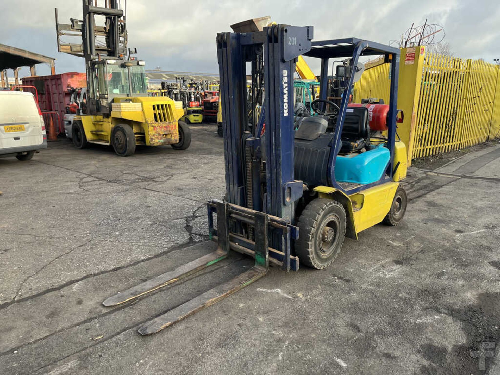 LPG FORKLIFTS KOMATSU FG25T-1E1 - Image 2 of 5