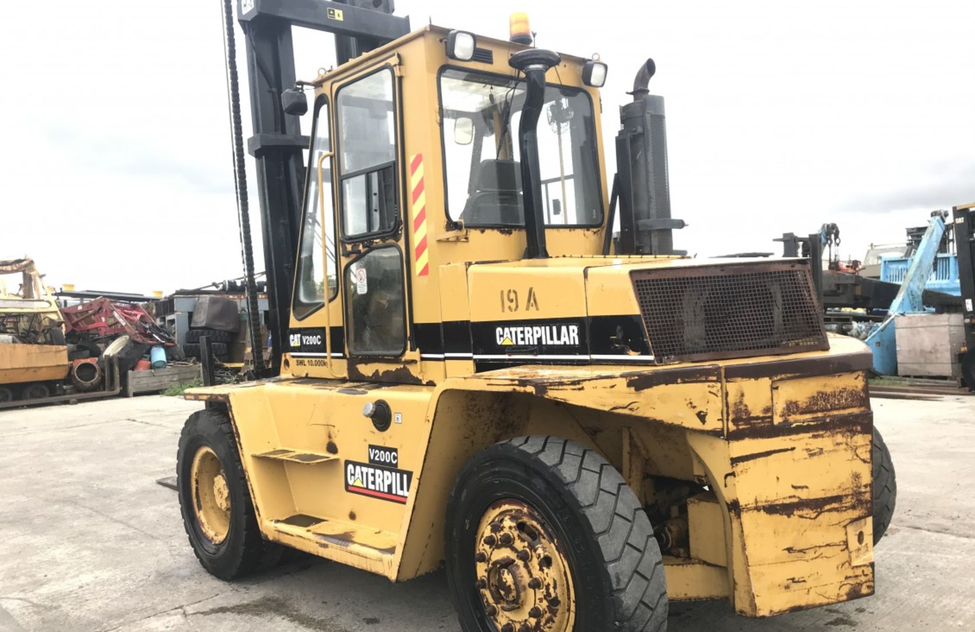 CAT V200 C DIESEL 10 TON FORKLIFT