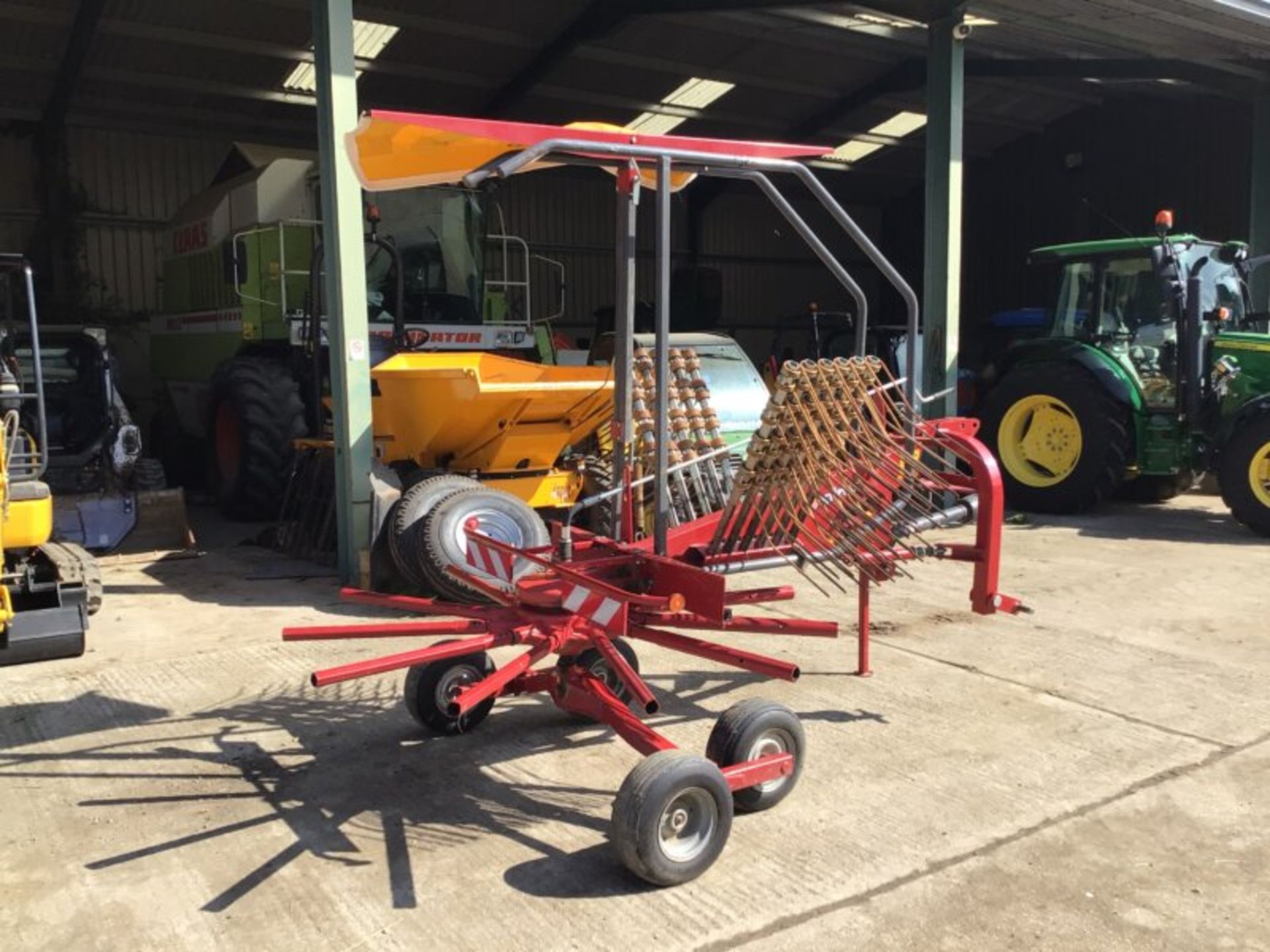 2014 SITREX SR420/11 SINGLE ROTOR RAKE - Image 2 of 7