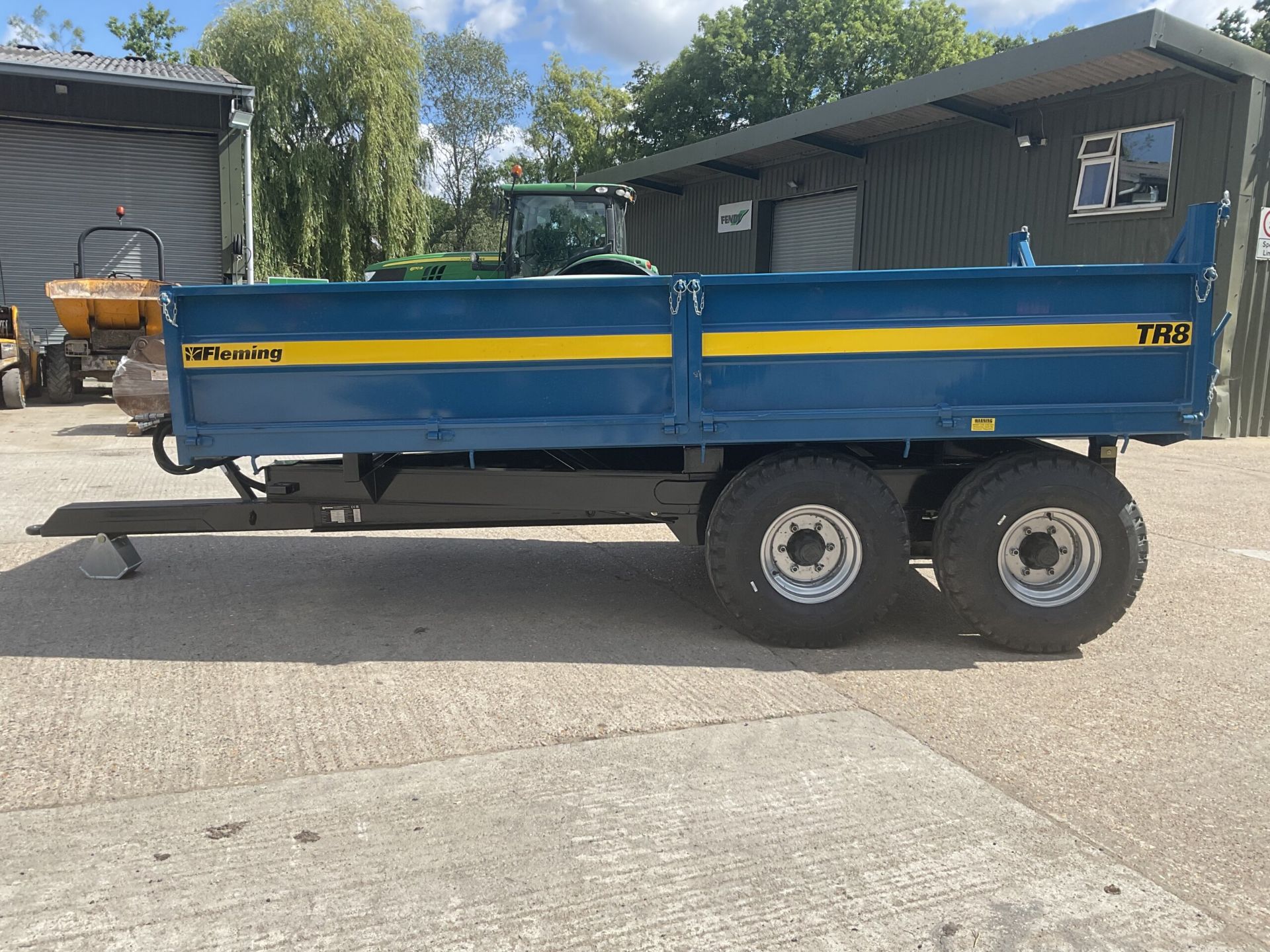 FLEMING TR8 DROPSIDE TRAILER