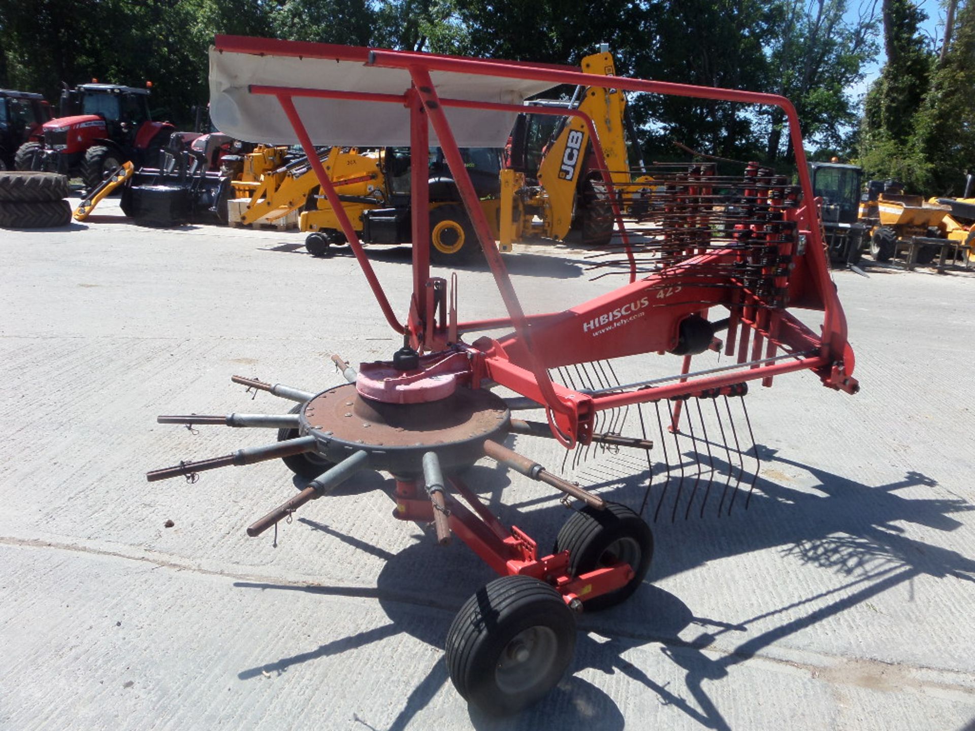 2007 LELY HIBISCUS 425 SINGLE ROTOR RAKE - Image 6 of 6