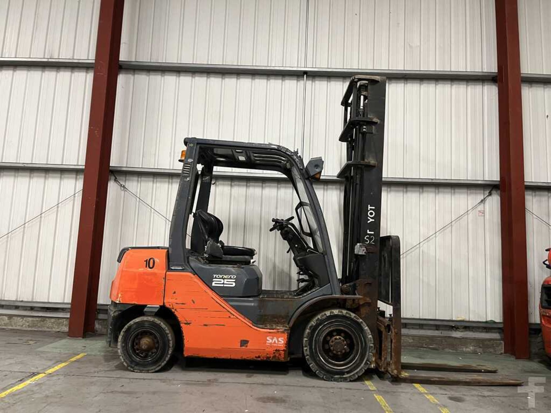 2017 DIESEL FORKLIFTS TOYOTA 02-8FDF25 - Image 5 of 6