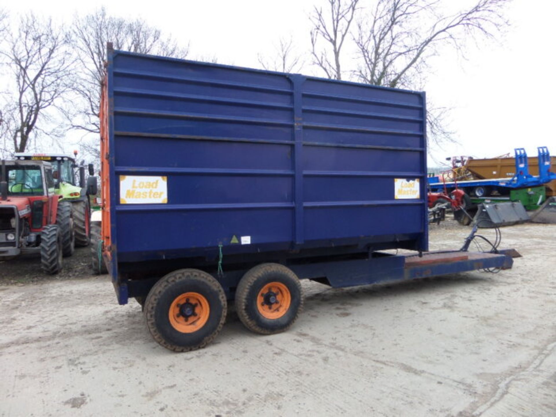 FOSTER 8 TONNE LOAD MASTER TIPPING TRAILER - Image 4 of 6