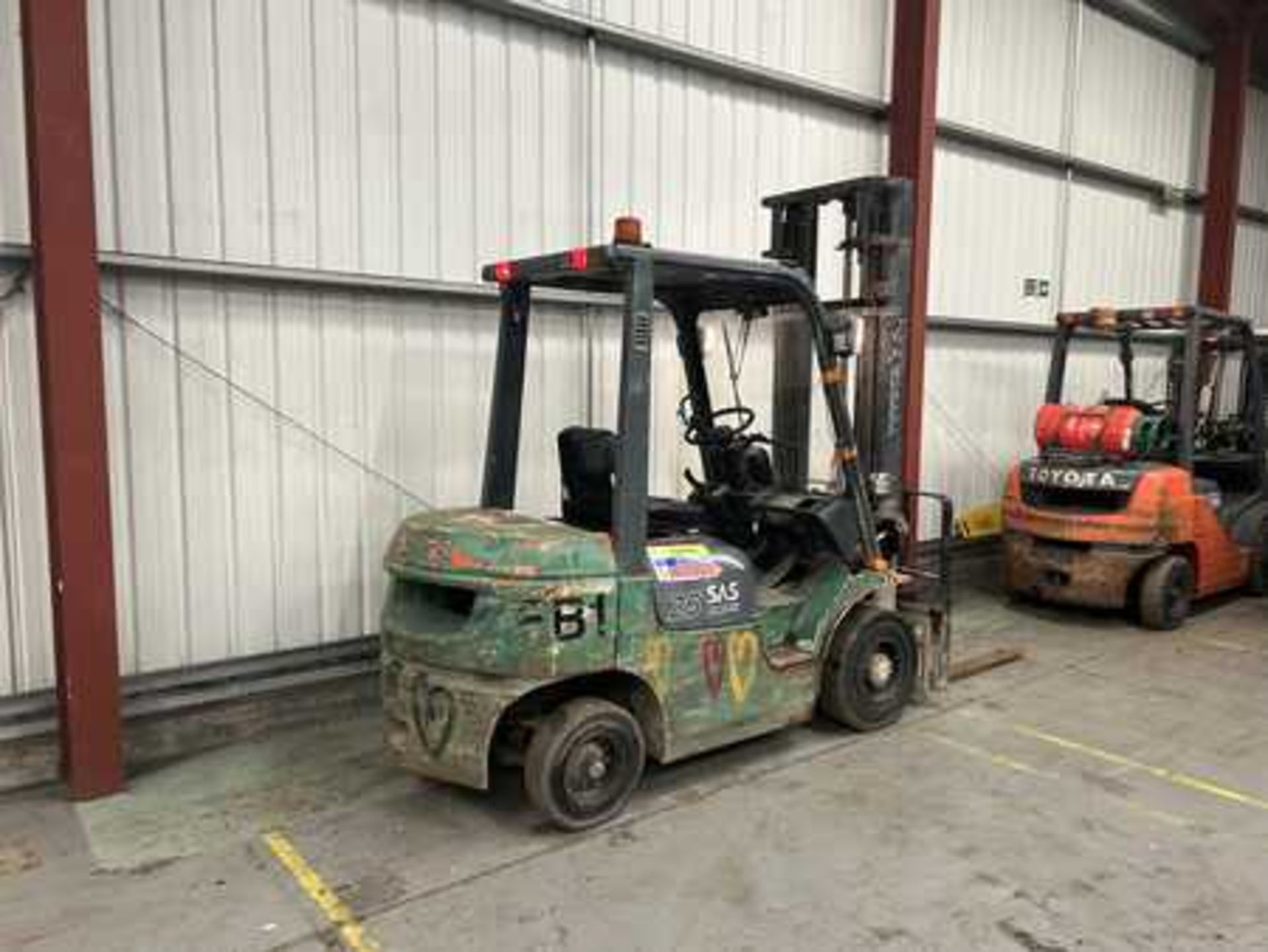 DIESEL FORKLIFTS TOYOTA 62-7FDF25 - Image 6 of 6