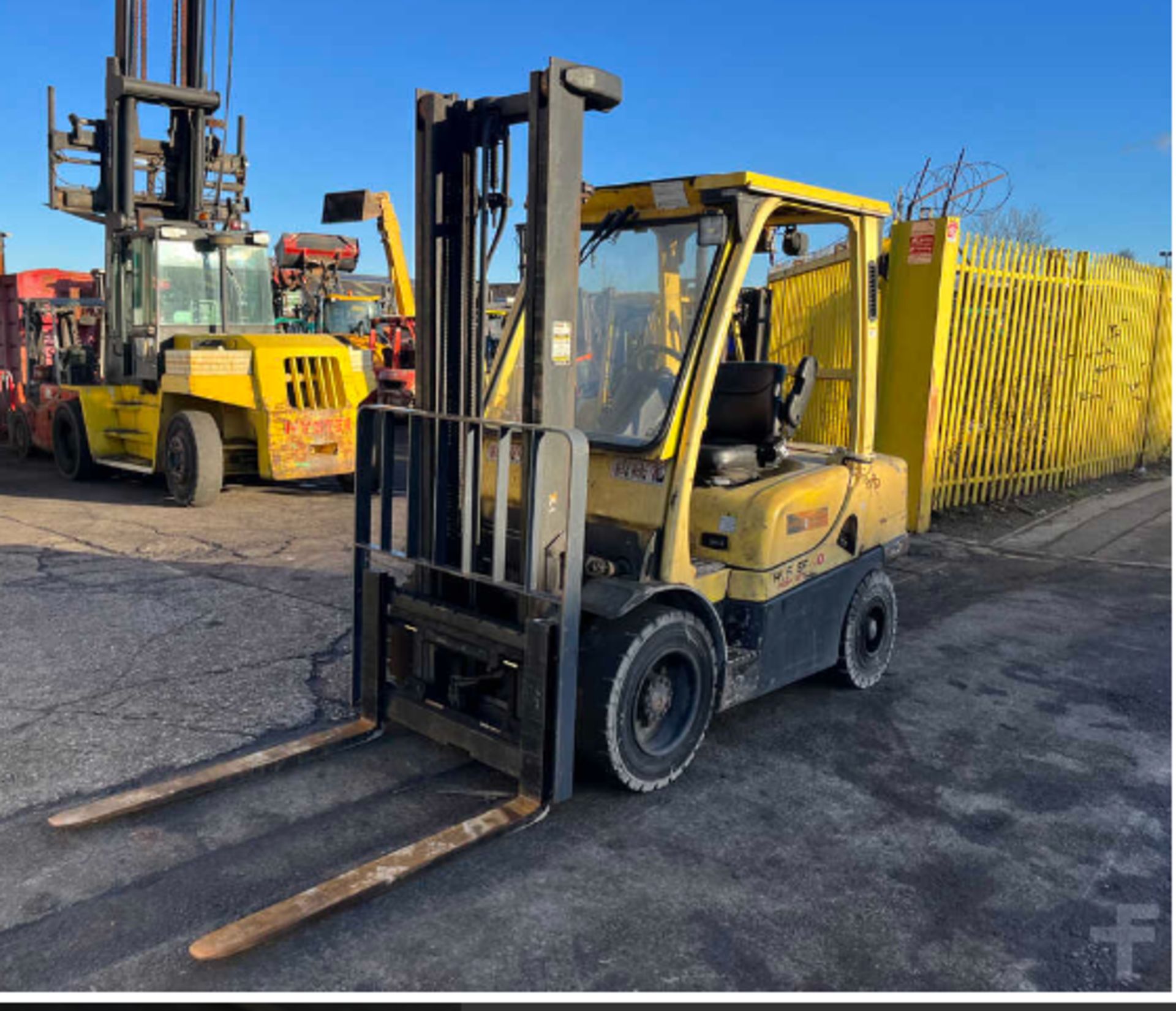 2007 DIESEL FORKLIFTS HYSTER H3.0FT - Image 2 of 4