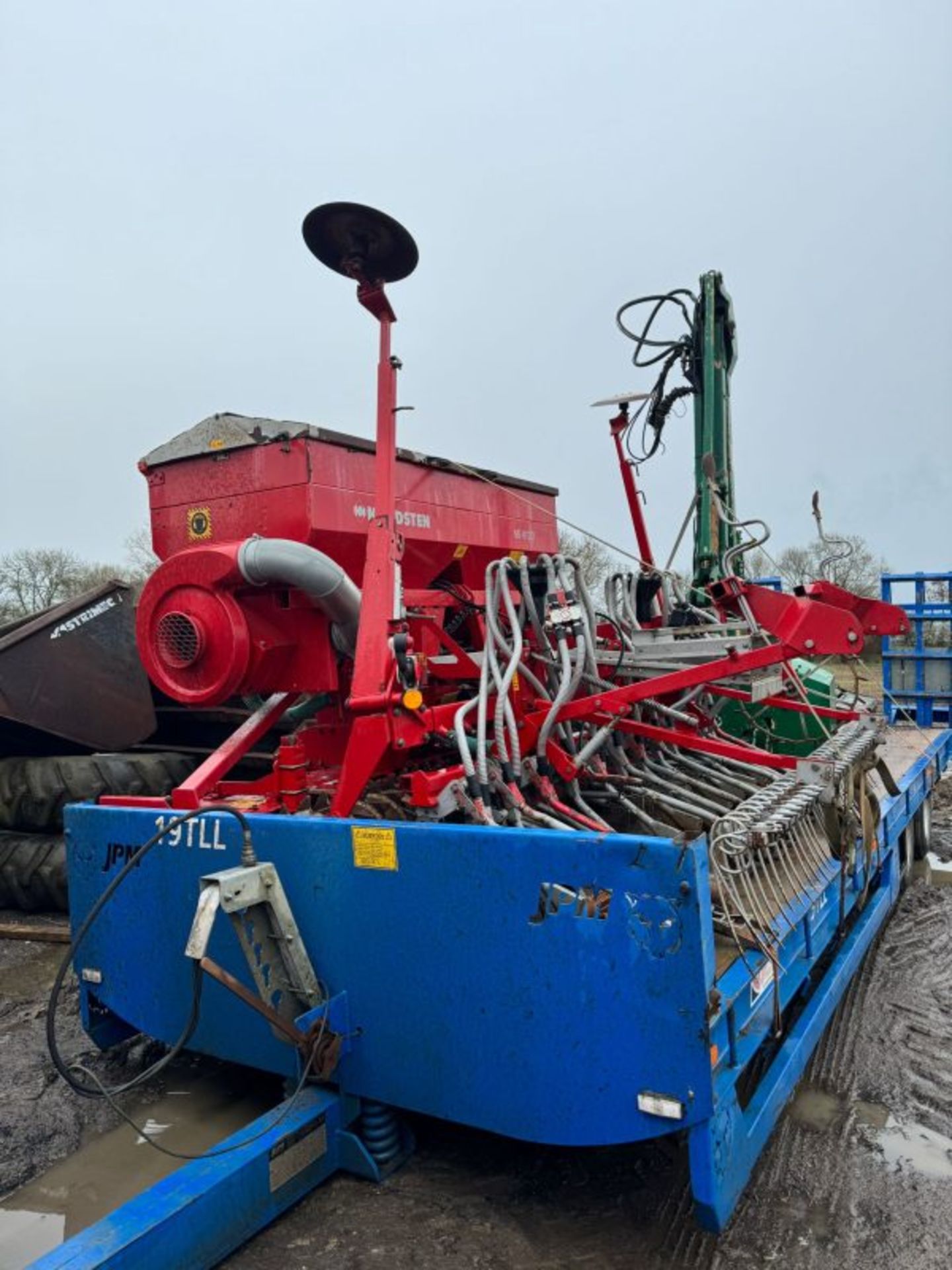 HOWARD 3M POWER HARROW C/W NORDSTEN DRILL - Image 2 of 6