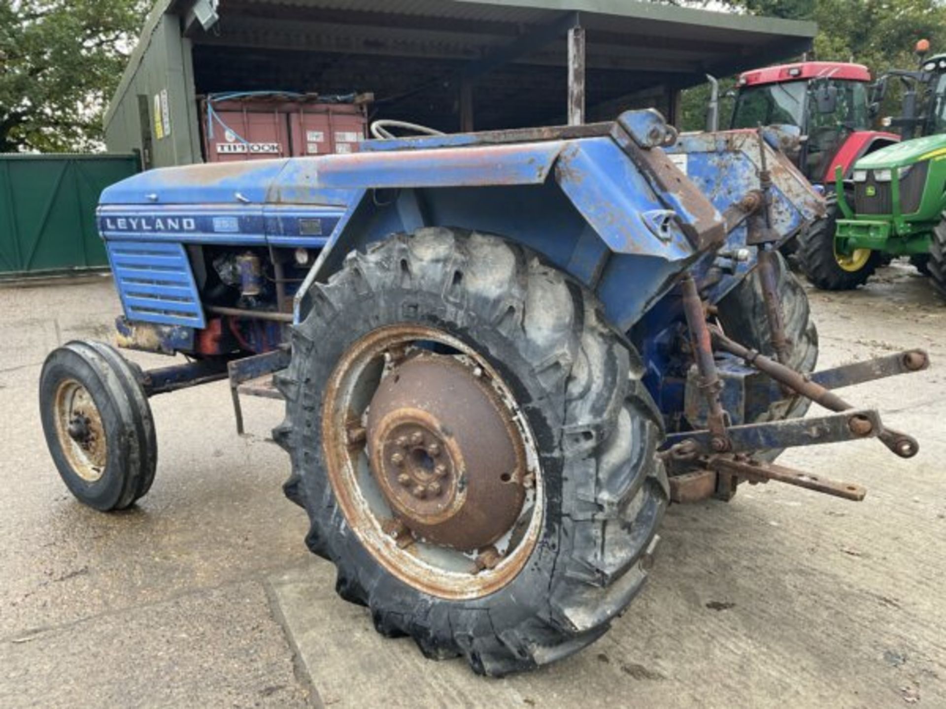 YEAR 1992 – K REG LEYLAND 253 TRACTOR. COMES WITH PART CAB. 3 CYLINDER PERKINS ENGINE - Bild 8 aus 14