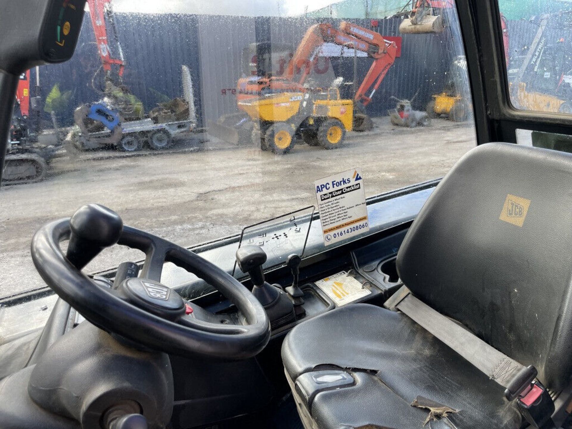 2018 JCB TELETRUK TLT35D TELEHANDLER - Image 3 of 11