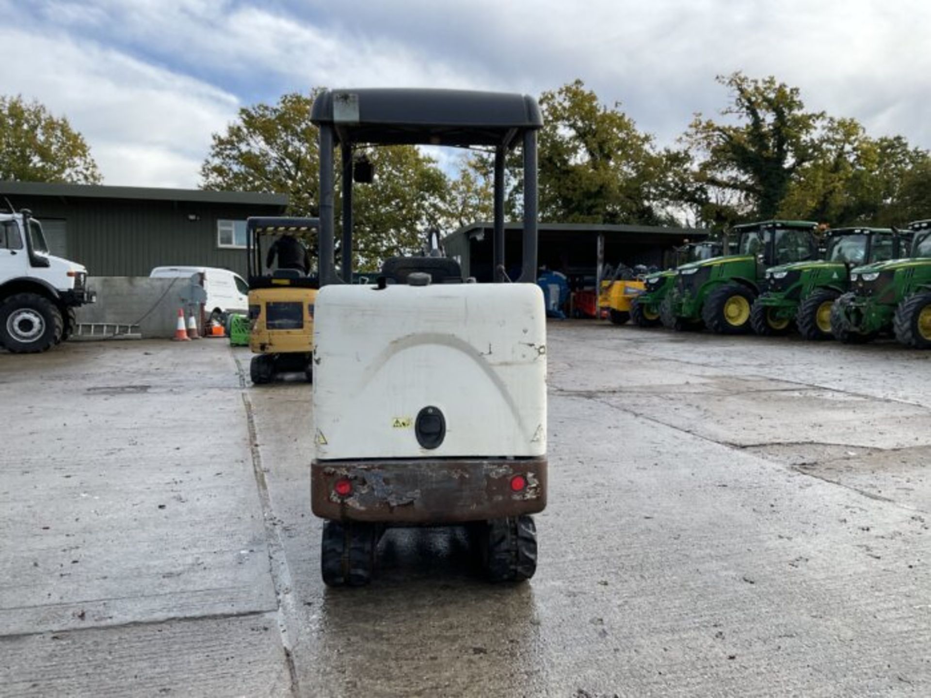 TEREX TC15. RUBBER TRACKS - Image 7 of 9