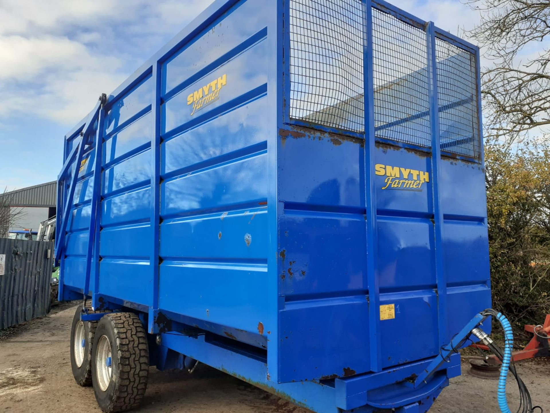 SMYTH 14 TON SILAGE TRAILER’S.