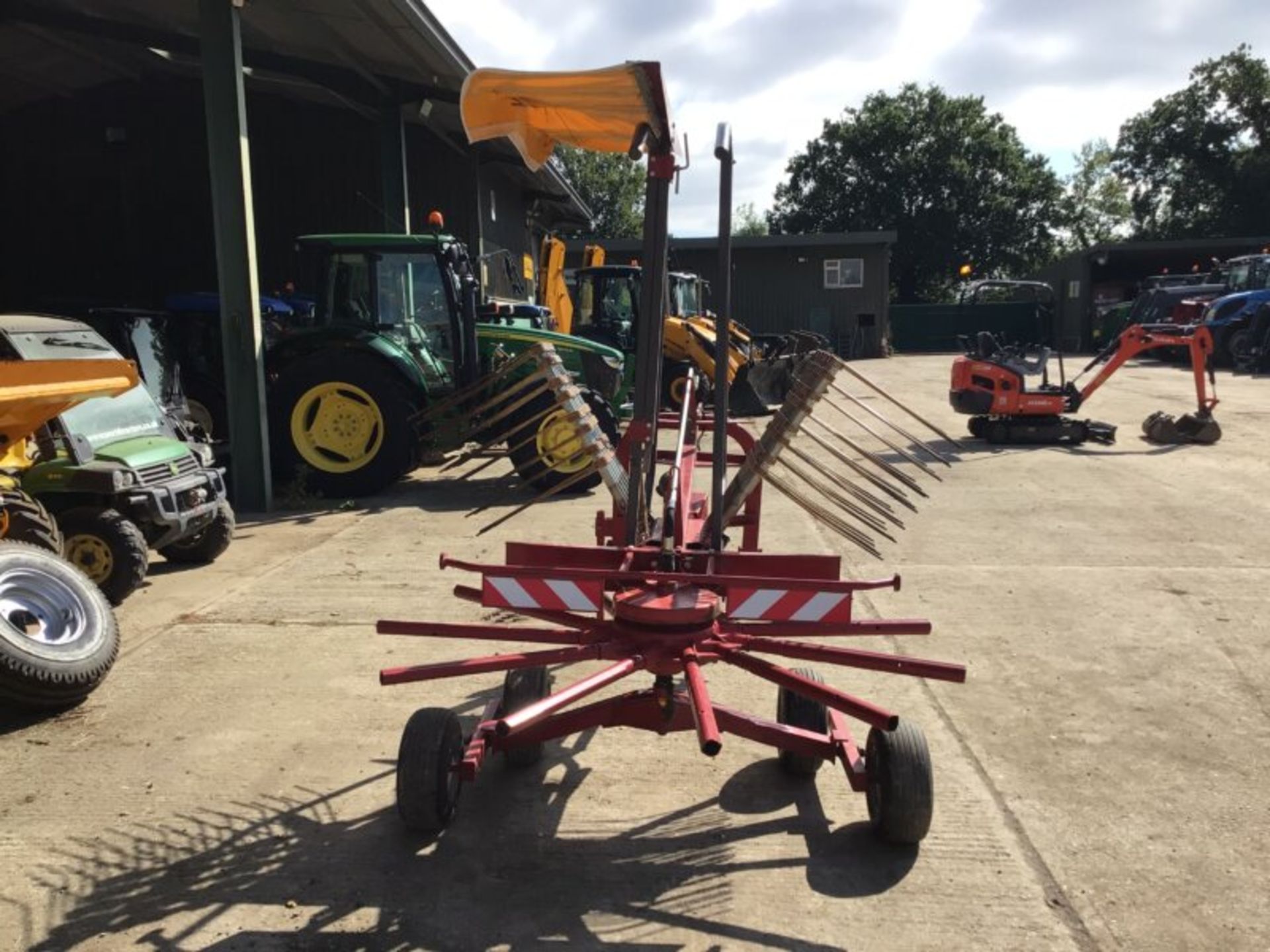 2014 SITREX SR420/11 SINGLE ROTOR RAKE - Image 6 of 7