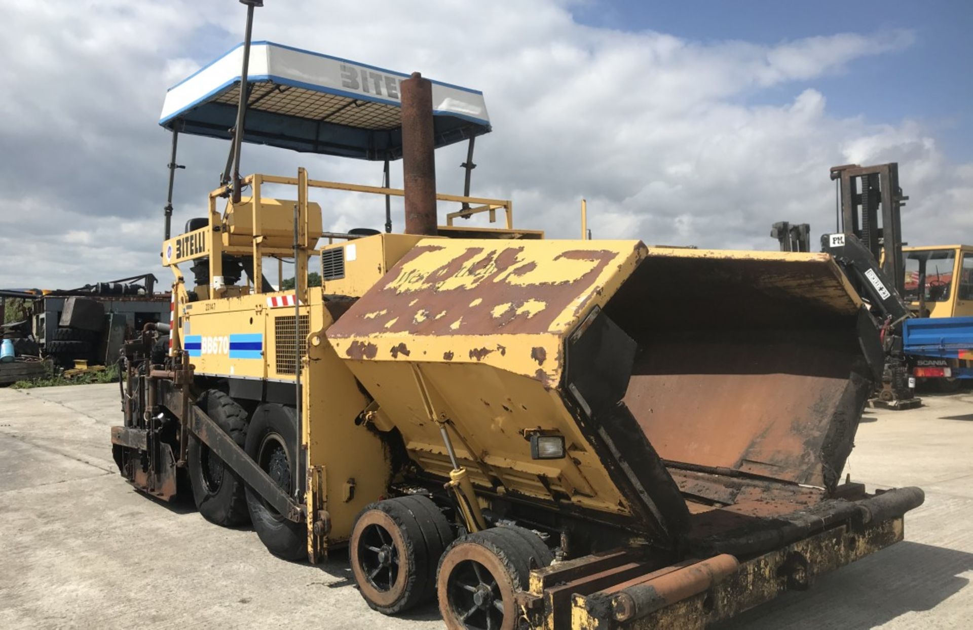 BITELLI BB 670 ASPHALT PAVER - Image 4 of 14