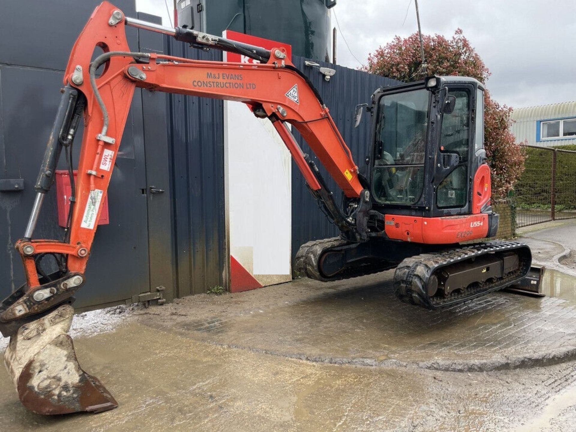 2018 KUBOTA U55-4 MINI EXCAVATOR - Image 4 of 11