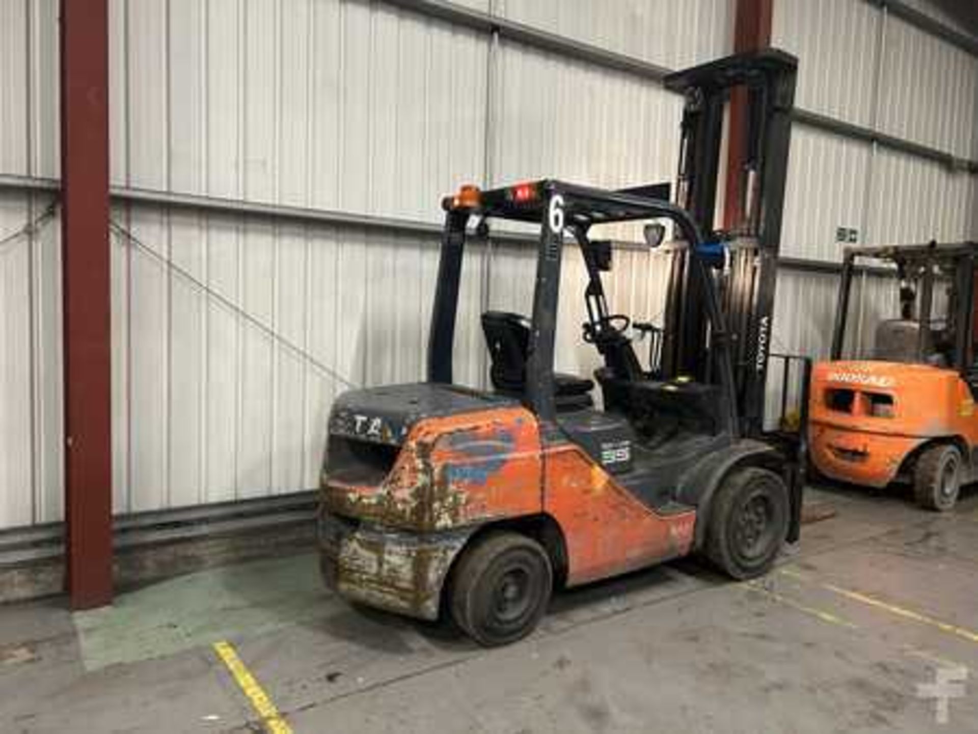 DIESEL FORKLIFTS TOYOTA 02-8FDGF35 - Image 6 of 6