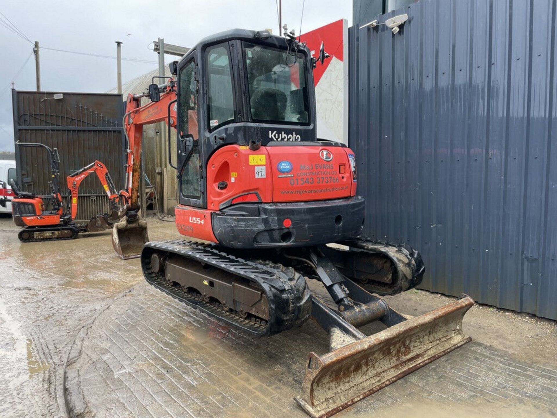 2018 KUBOTA U55-4 MINI EXCAVATOR - Image 3 of 11