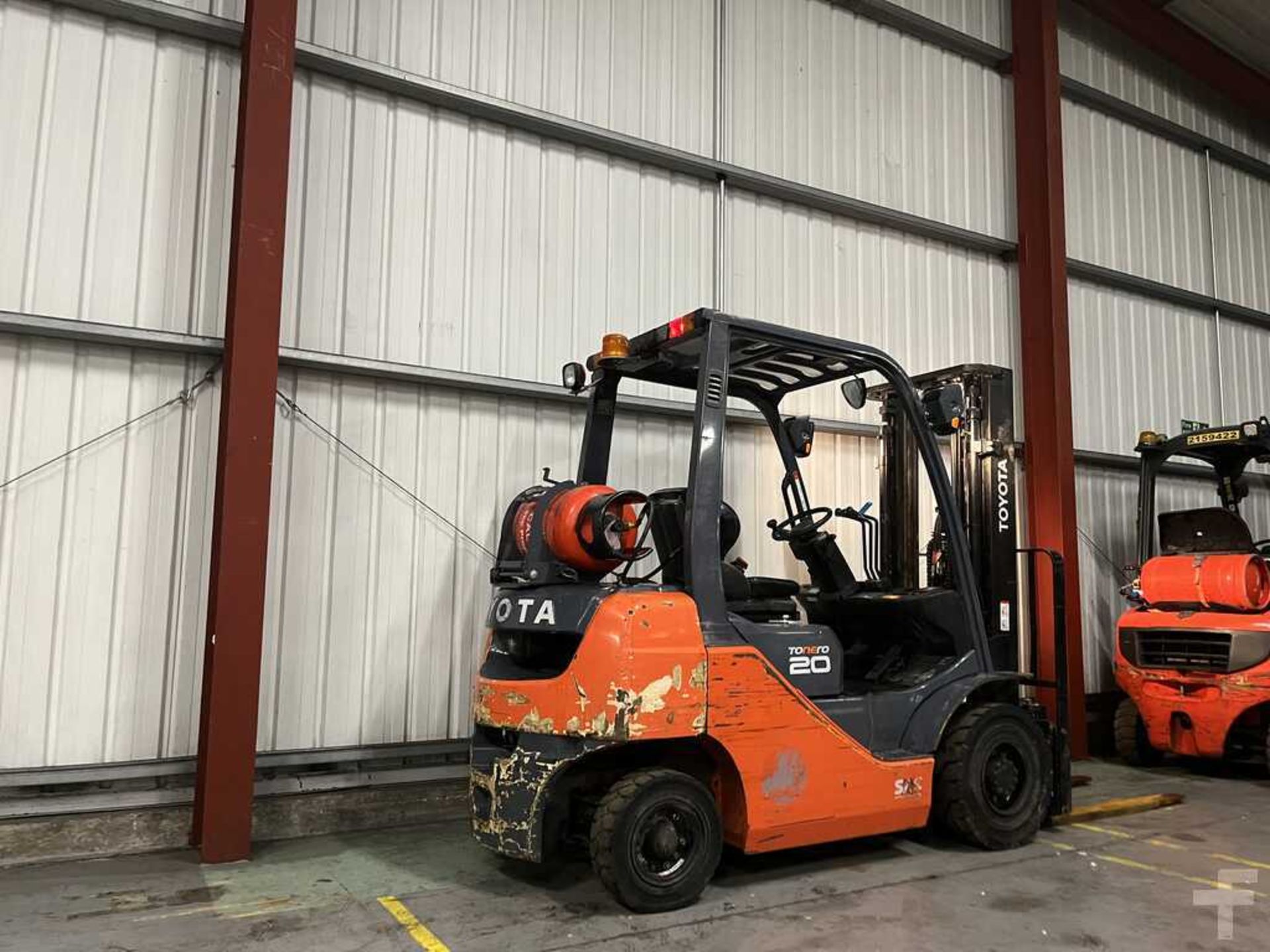 LPG FORKLIFTS TOYOTA 02-8FGF20 - Image 5 of 5