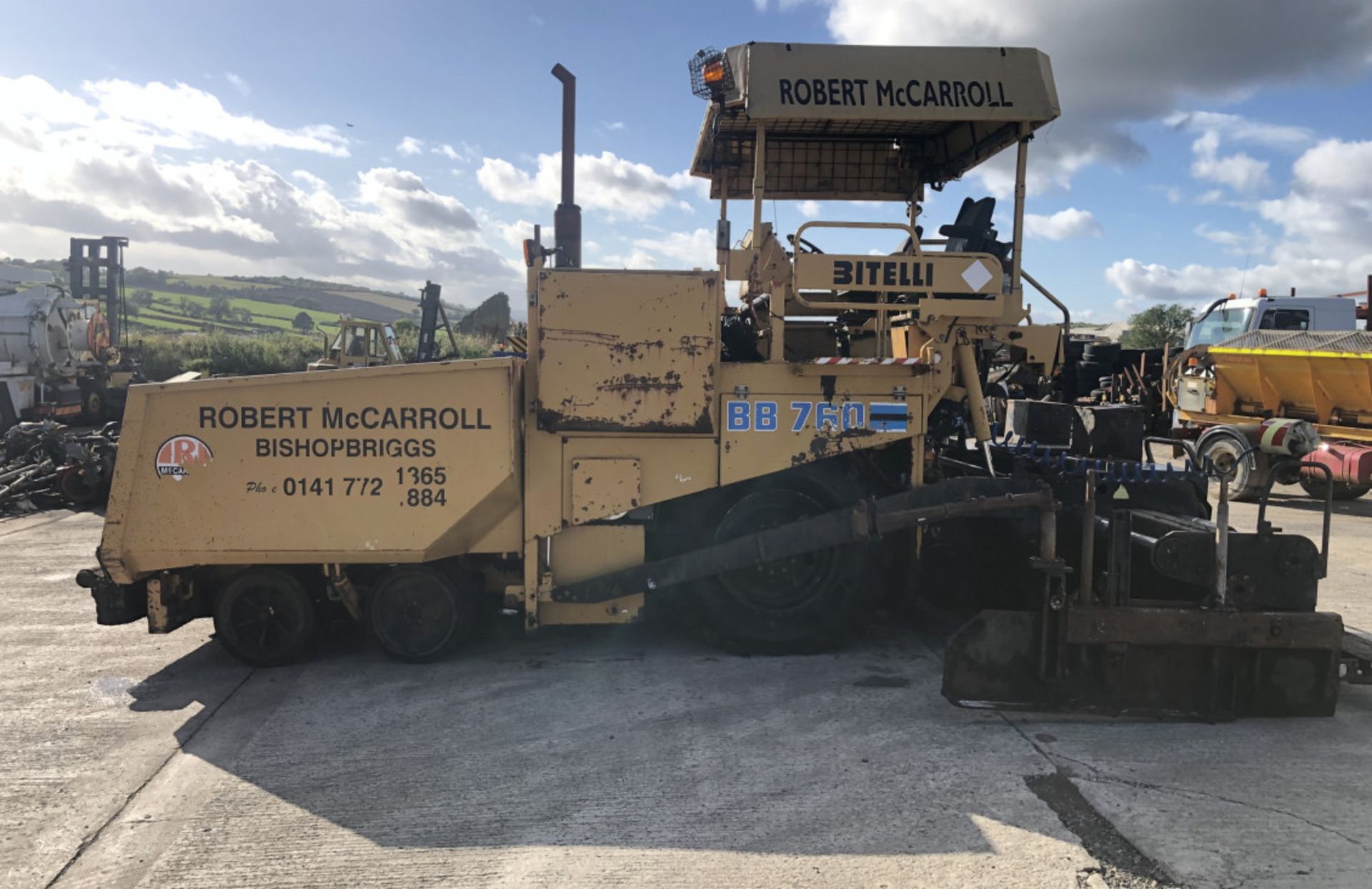 BITELLI BB760 ASPHALT TARMAC PAVER - Image 12 of 15