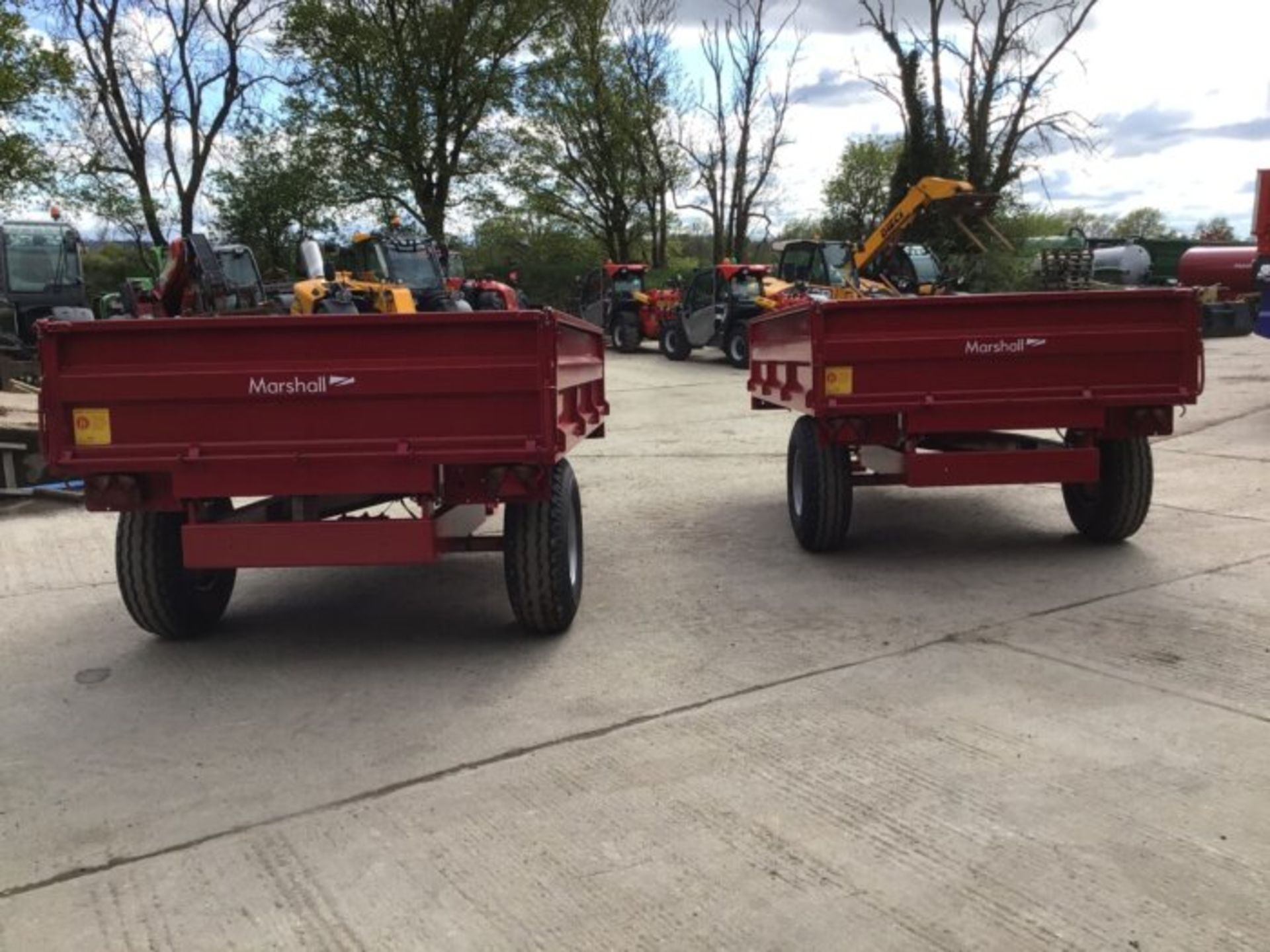 MARSHALL S5 5 TON TIPPING TRAILER - Image 8 of 8