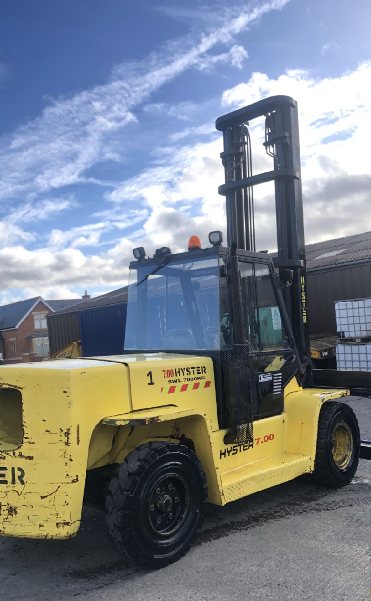 HYSTER H7.00 XL ,7 TON DIESEL FORKLIFT - Image 6 of 9