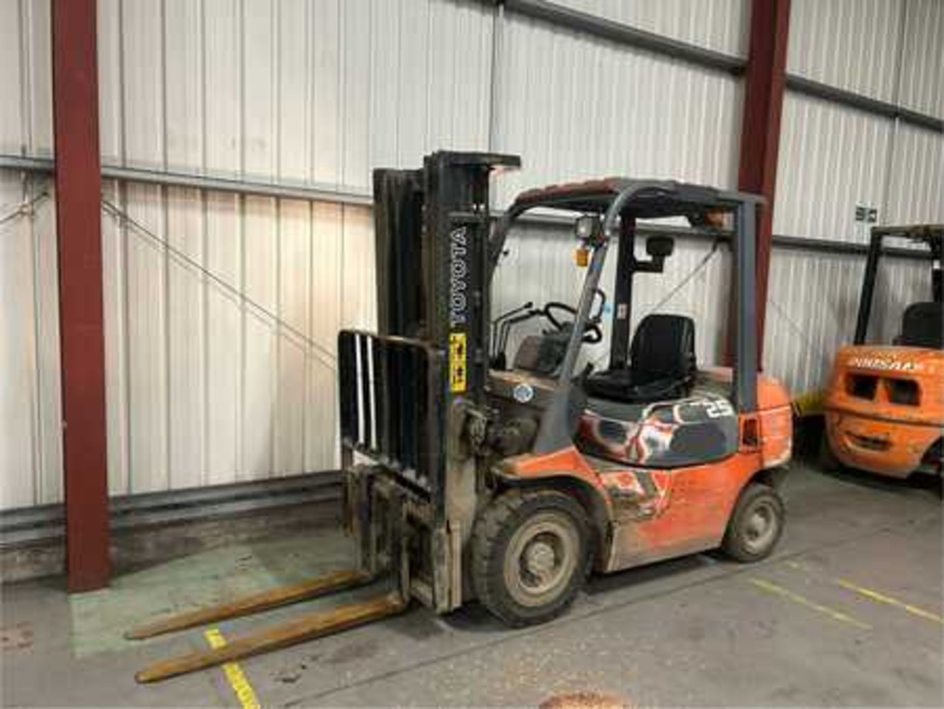 DIESEL FORKLIFTS TOYOTA 62-7FDF25 - Image 3 of 6