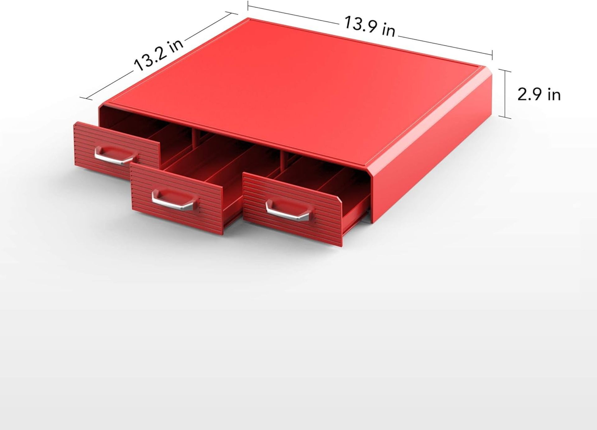 ONE FULL PALLET OF RED HALTER SINGLE SERVE K CUP STORAGE HEAT RESISTANT COFFEE POD HOLDER DRAWER - Image 4 of 4