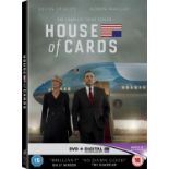300 X HOUSE OF CARDS SEASON 3 DVD