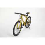 5 X BRAND NEW NEW SPEED 21 GEARS STUNNING SUSPENSION GOLD COLOURED MOUNTAIN BIKE