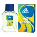 210 X BOTTLES OF ADIDAS FRAGRANCE GET READY FOR HIM COLOGNES, 1.7 OZ