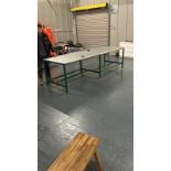 STANLESS STEEL WORK BENCHES X2