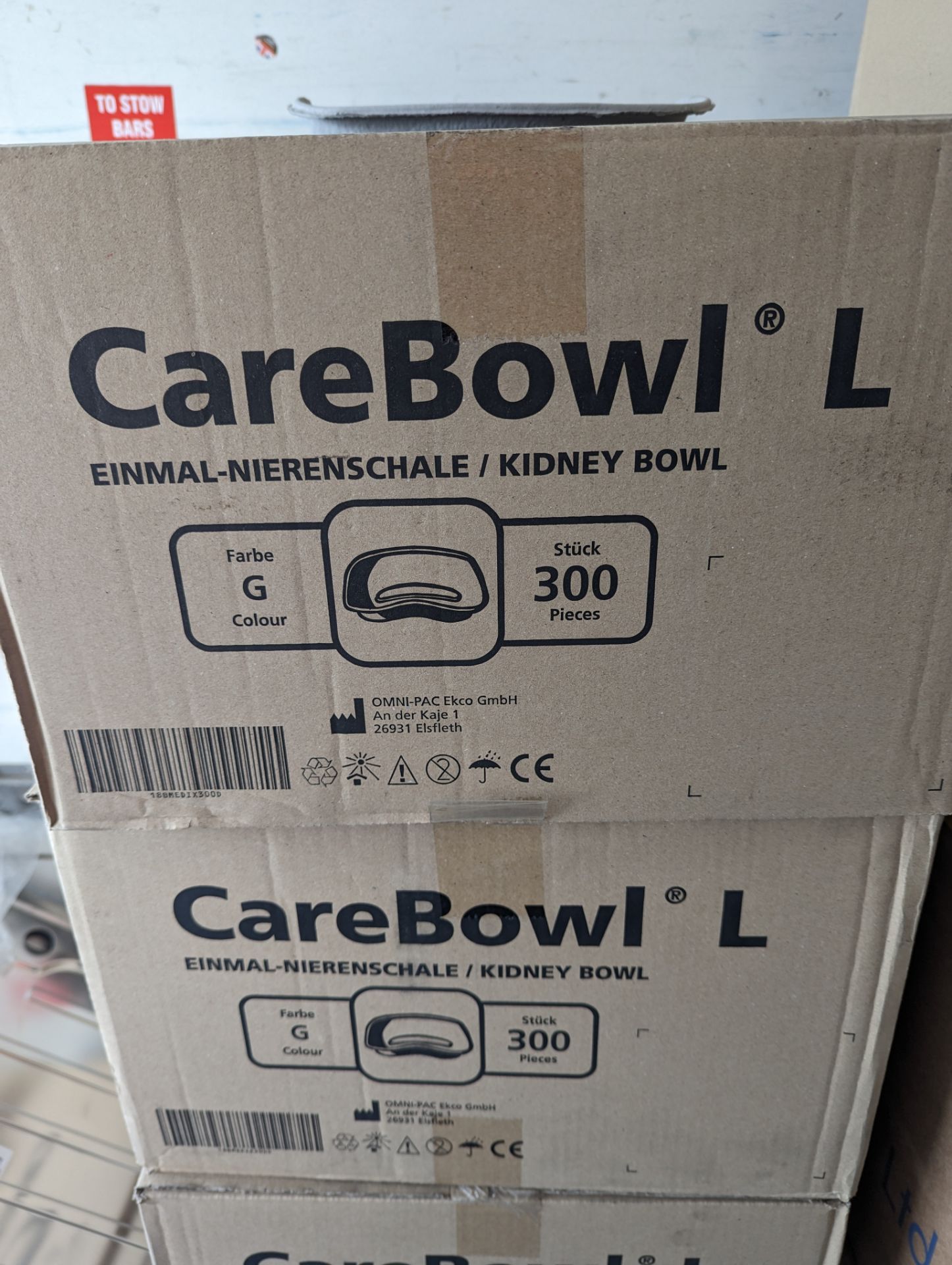 500 X CAREBOWL KIDNEY BOWLS - Bild 3 aus 3