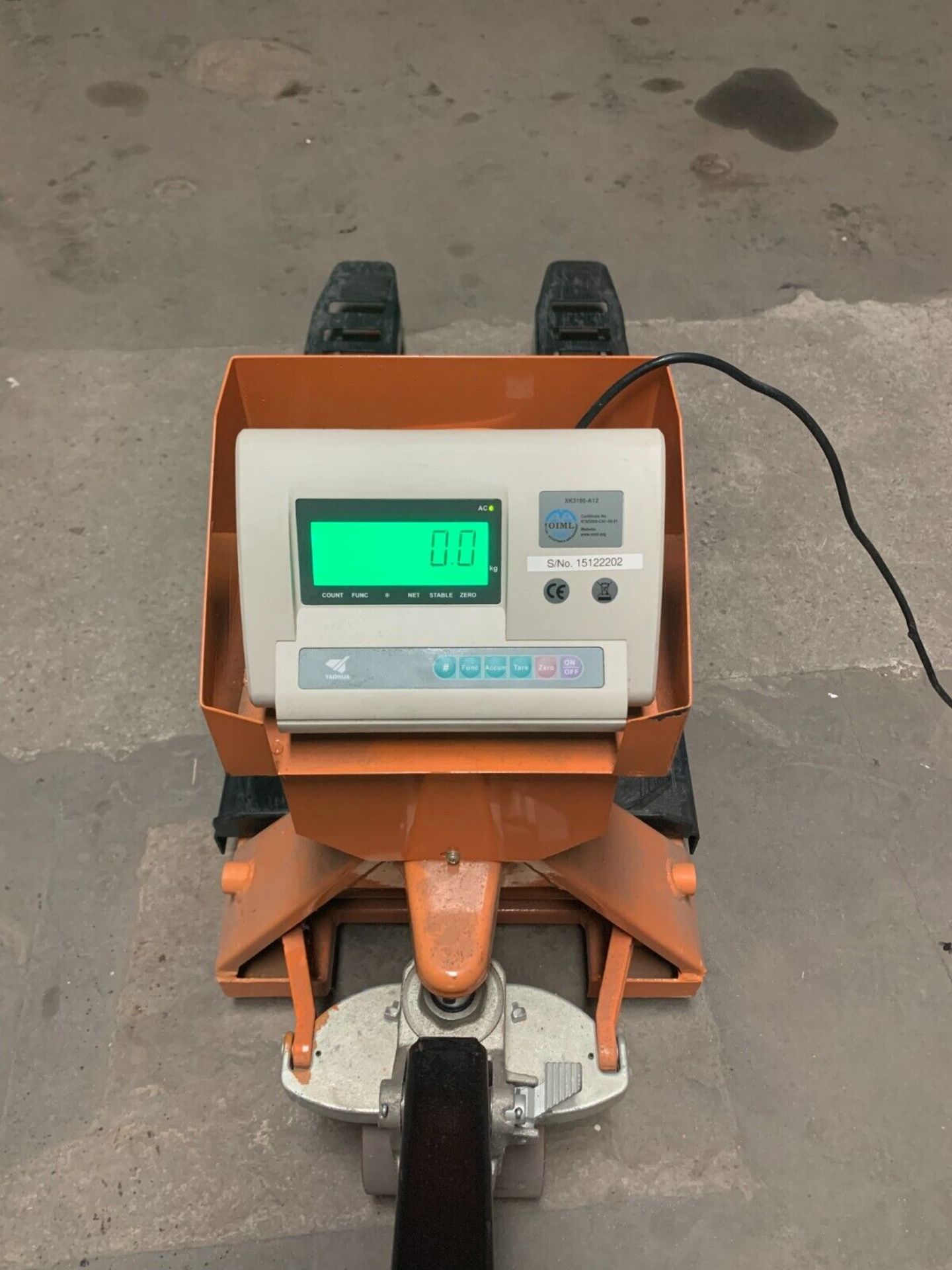 INDUSTRIAL WEIGHING PALLET TRUCK SCALE YOAHUA
