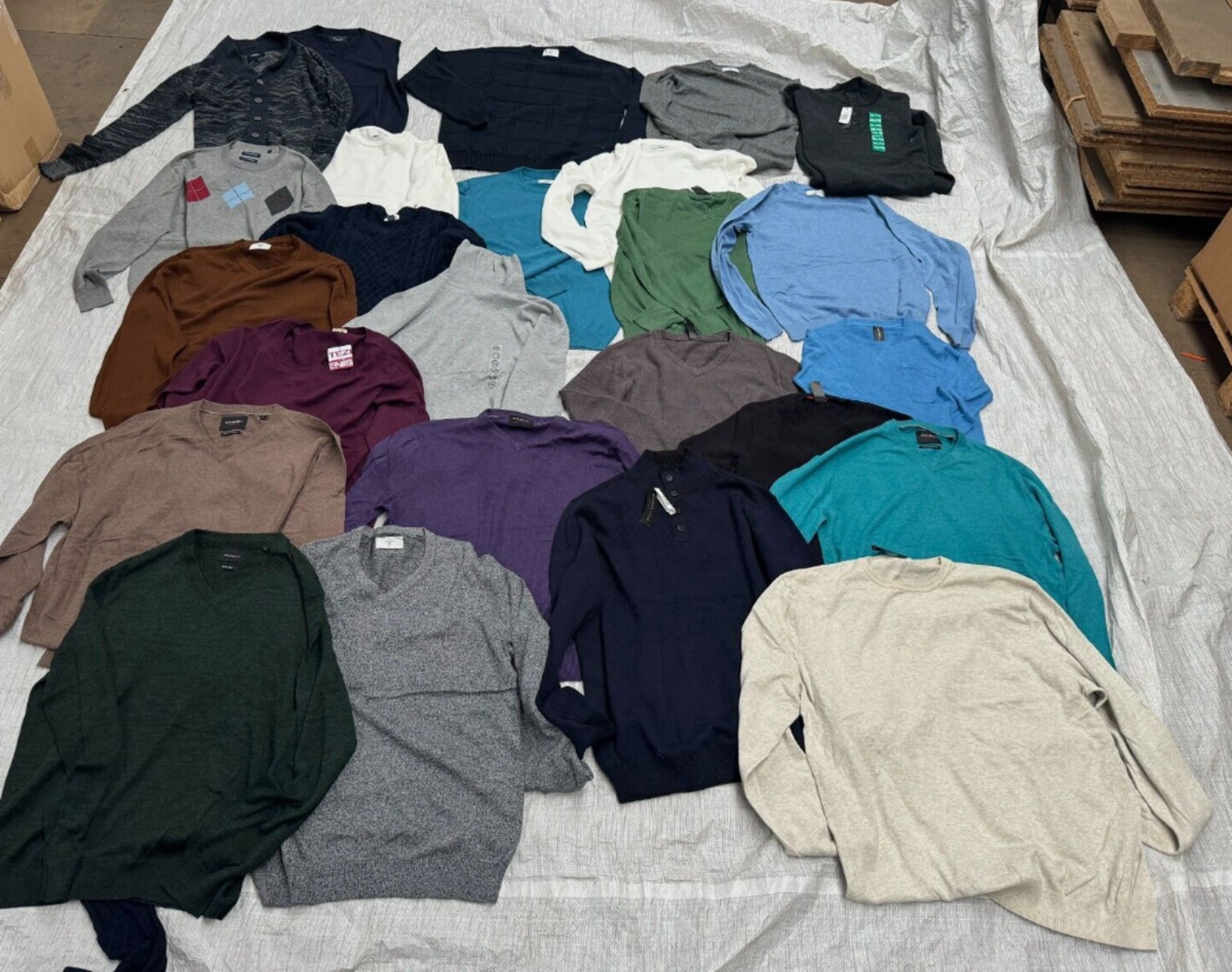 X40 BRANDED MENS JUMPERS SWEATERS & KNITWEAR