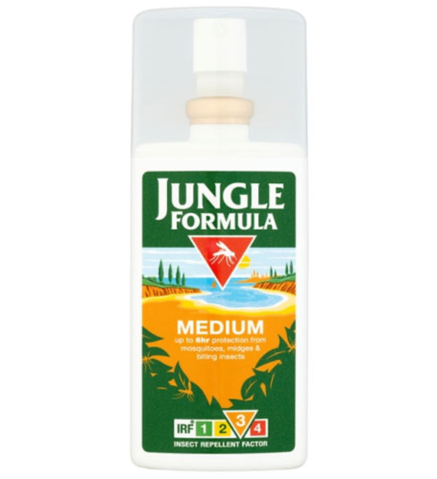 60 X JUNGLE FORMULA MEDIUM INSECT REPELLENT SPRAY 90ML