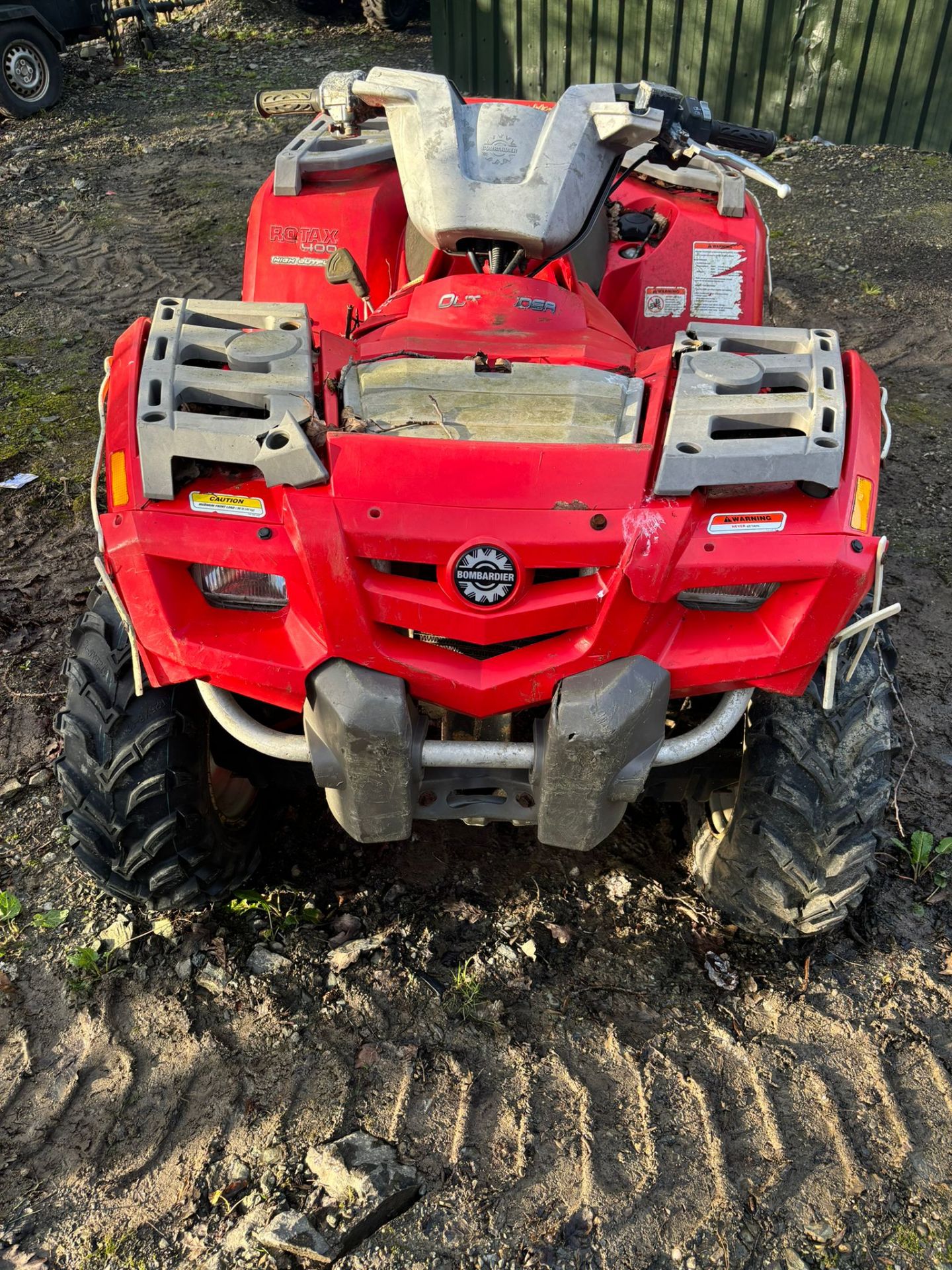 CAN AM OUTLANDER 400 FARM QUAD BIKE 4X4 4WD - Image 7 of 8