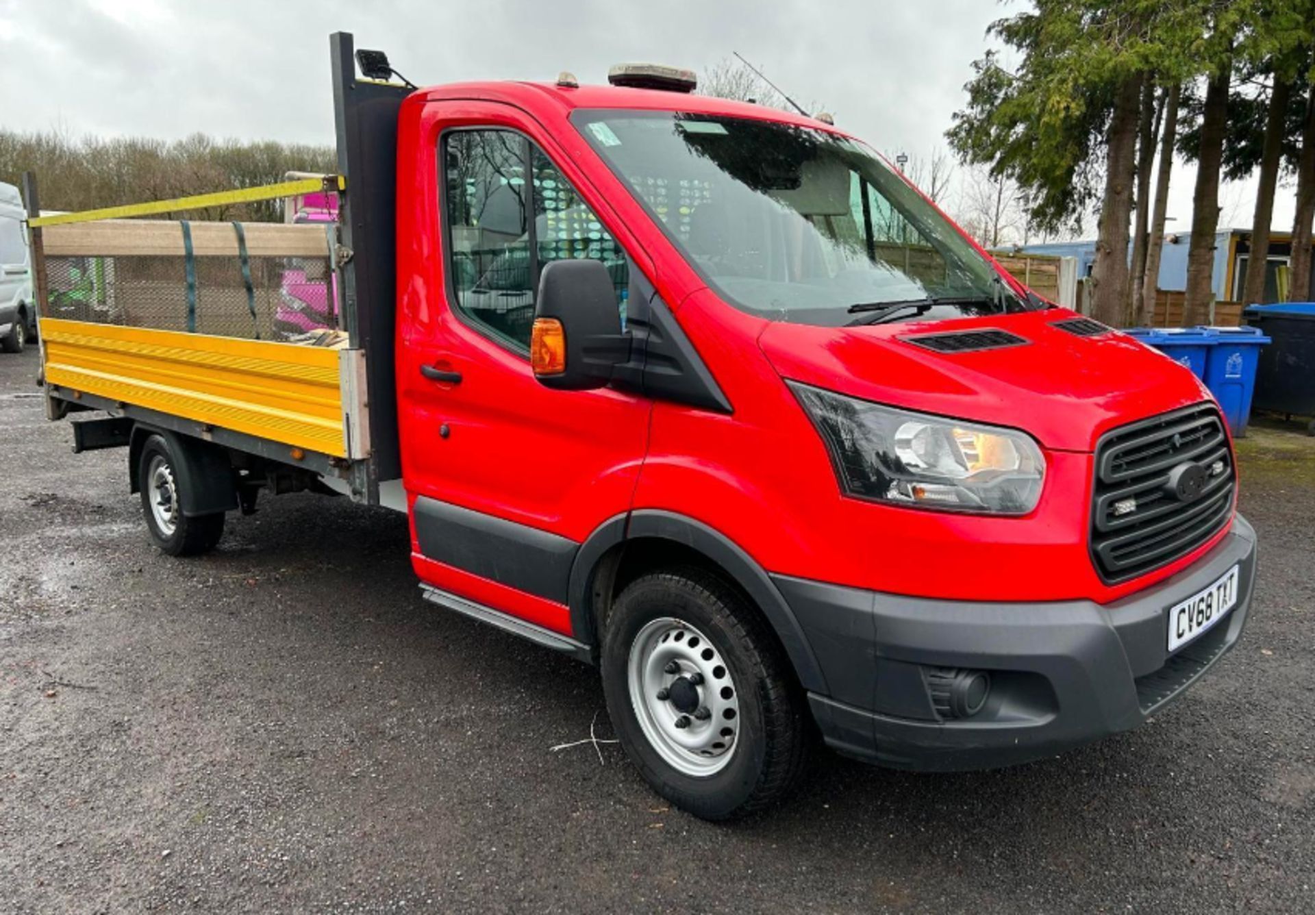 2018 FORD TRANSIT T350 LWB DROP SIDER: FLEET-DRIVEN, 104K MILES - Bild 2 aus 12