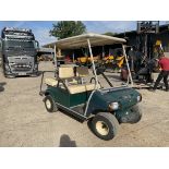 CLUB CAR VILLAGER GOLF BUGGY. PETROL. WINDSHIELD. 4 PASSENGERS.