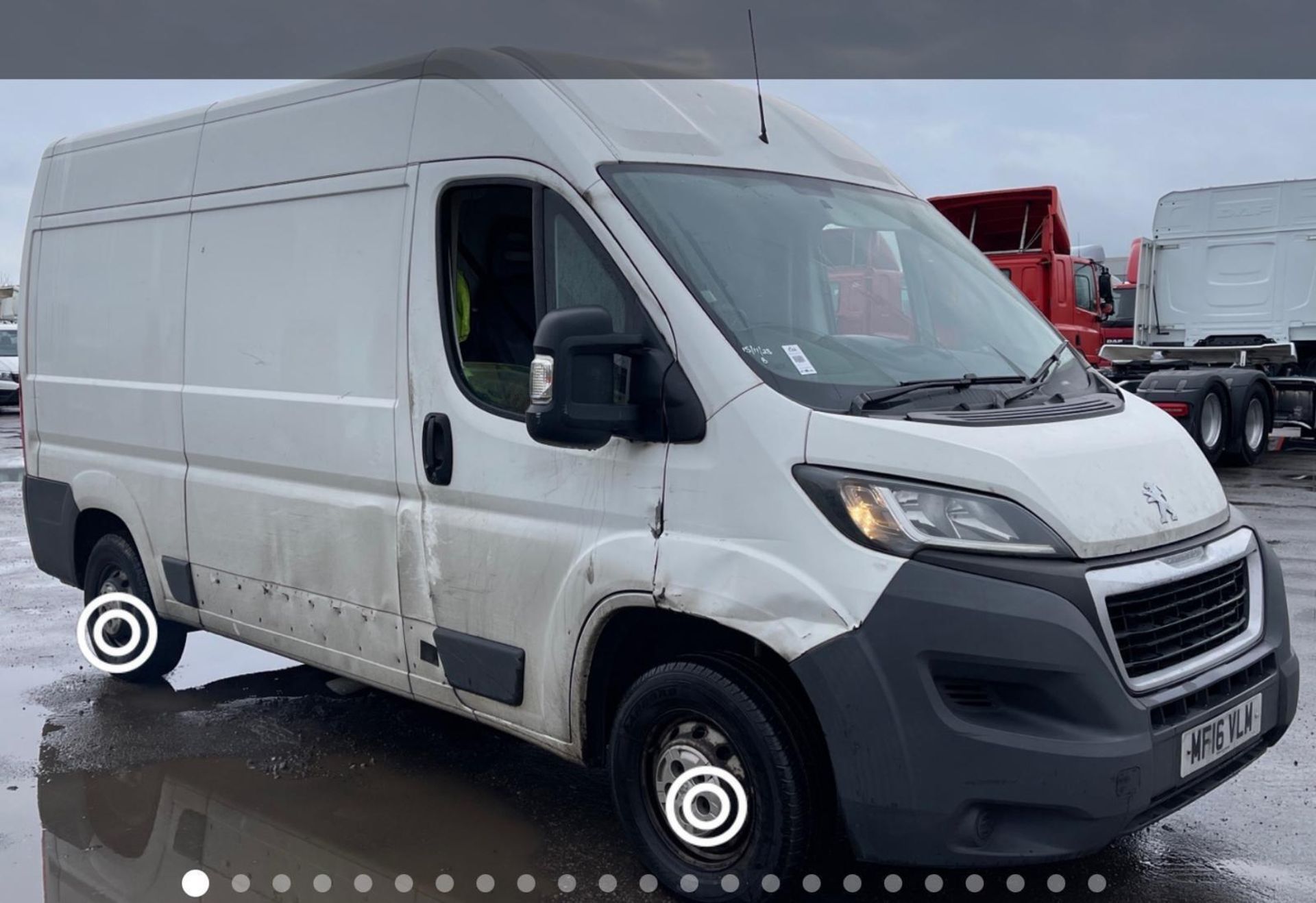 2016 PEUGEOT BOXER- 144 K MILES - HPI CLEAR -READY TO WORK !