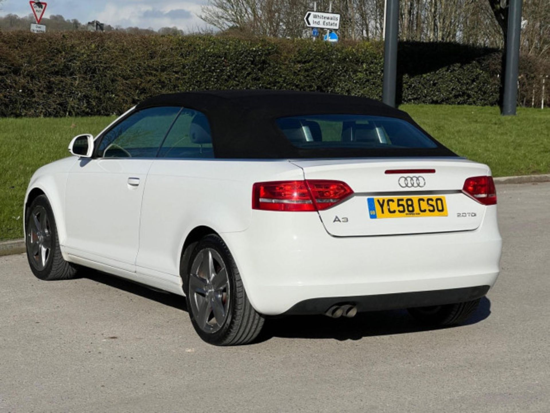 AUDI A3 CABRIOLET 2.0 TDI SPORT EURO 4 2DR **(ONLY 93 K MILEAGE)** >>--NO VAT ON HAMMER--<< - Image 105 of 113