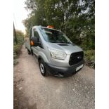 FORD TRANSIT 2016 FLATBED WITH TAIL LIFT 14 FT DROPSIDE BODY