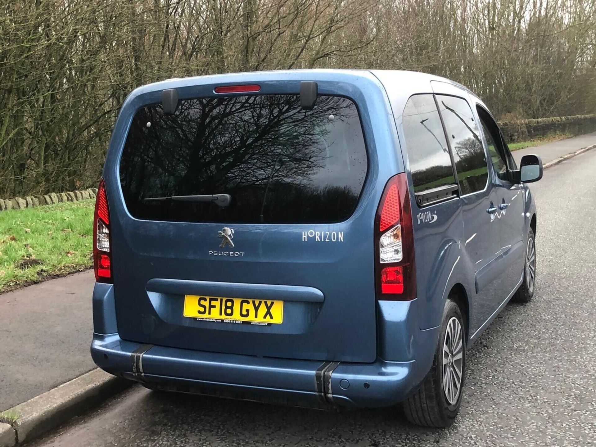 2018/18 PEUGEOT PARTNER ACTIVE WHEELCHAIR ACCESSIBLE VEHICLE >>--NO VAT ON HAMMER--<< - Image 12 of 14