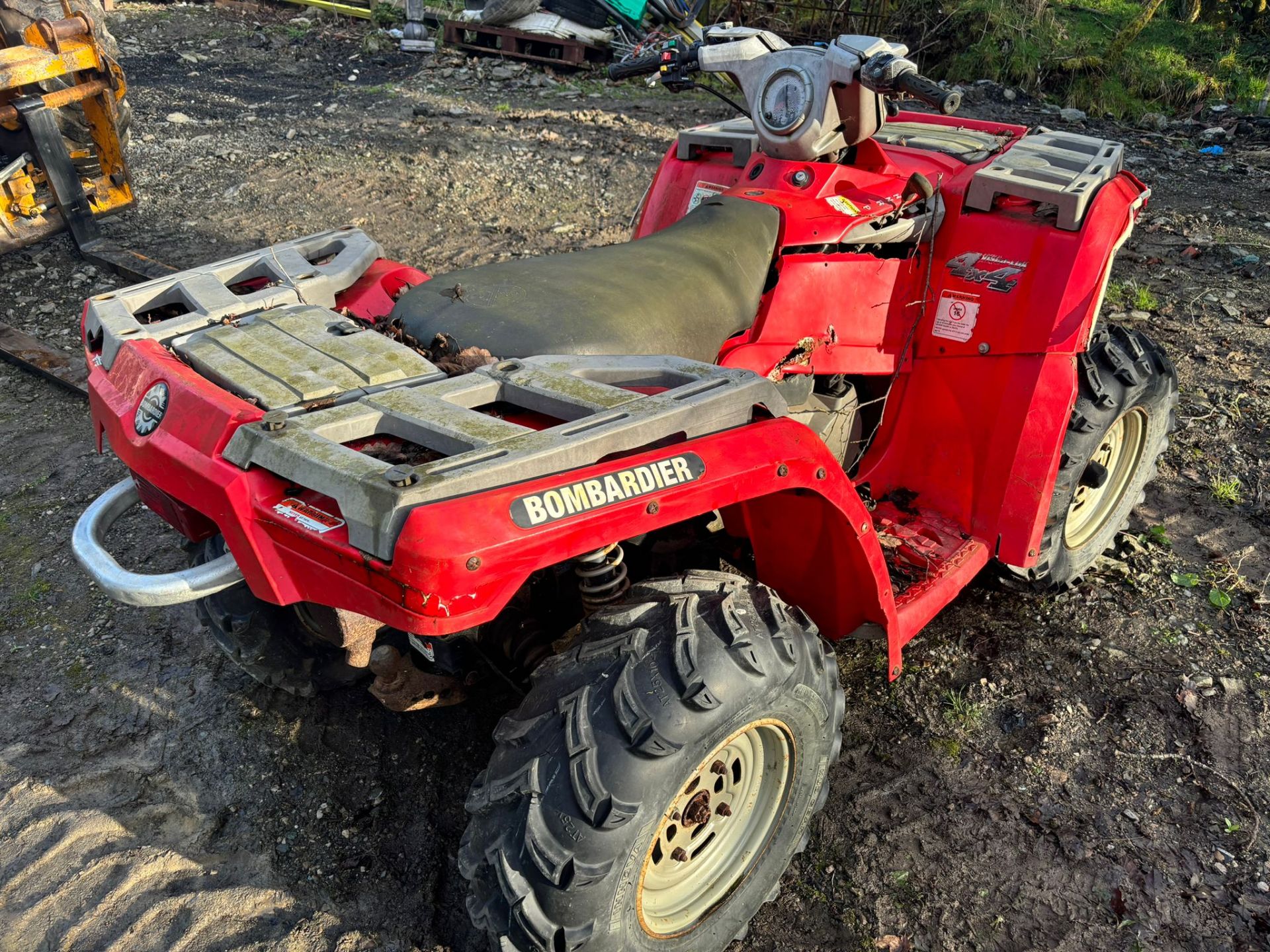 CAN AM OUTLANDER 400 FARM QUAD BIKE 4X4 4WD - Image 3 of 8